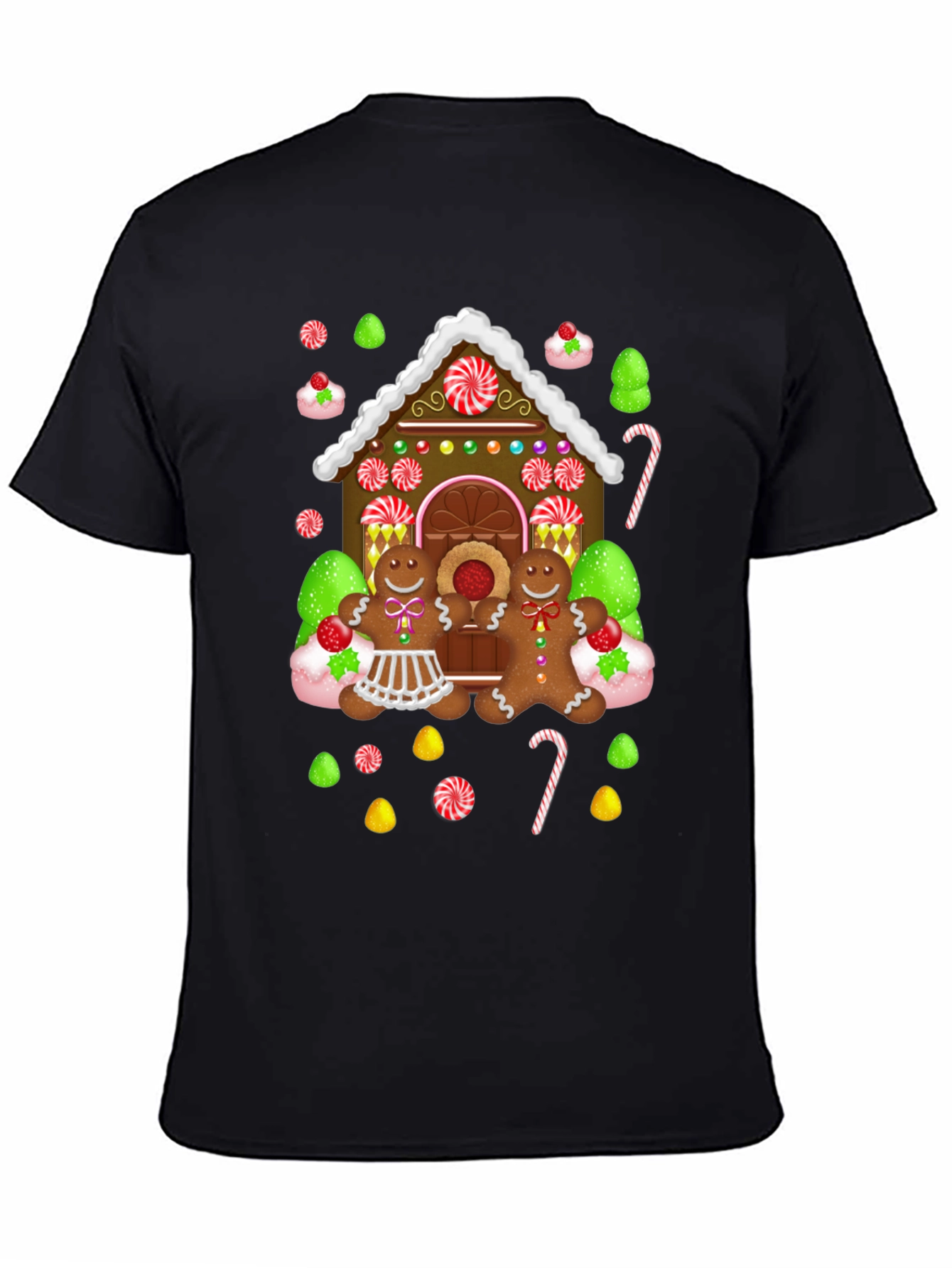 Gingerbread House Graphic Tee