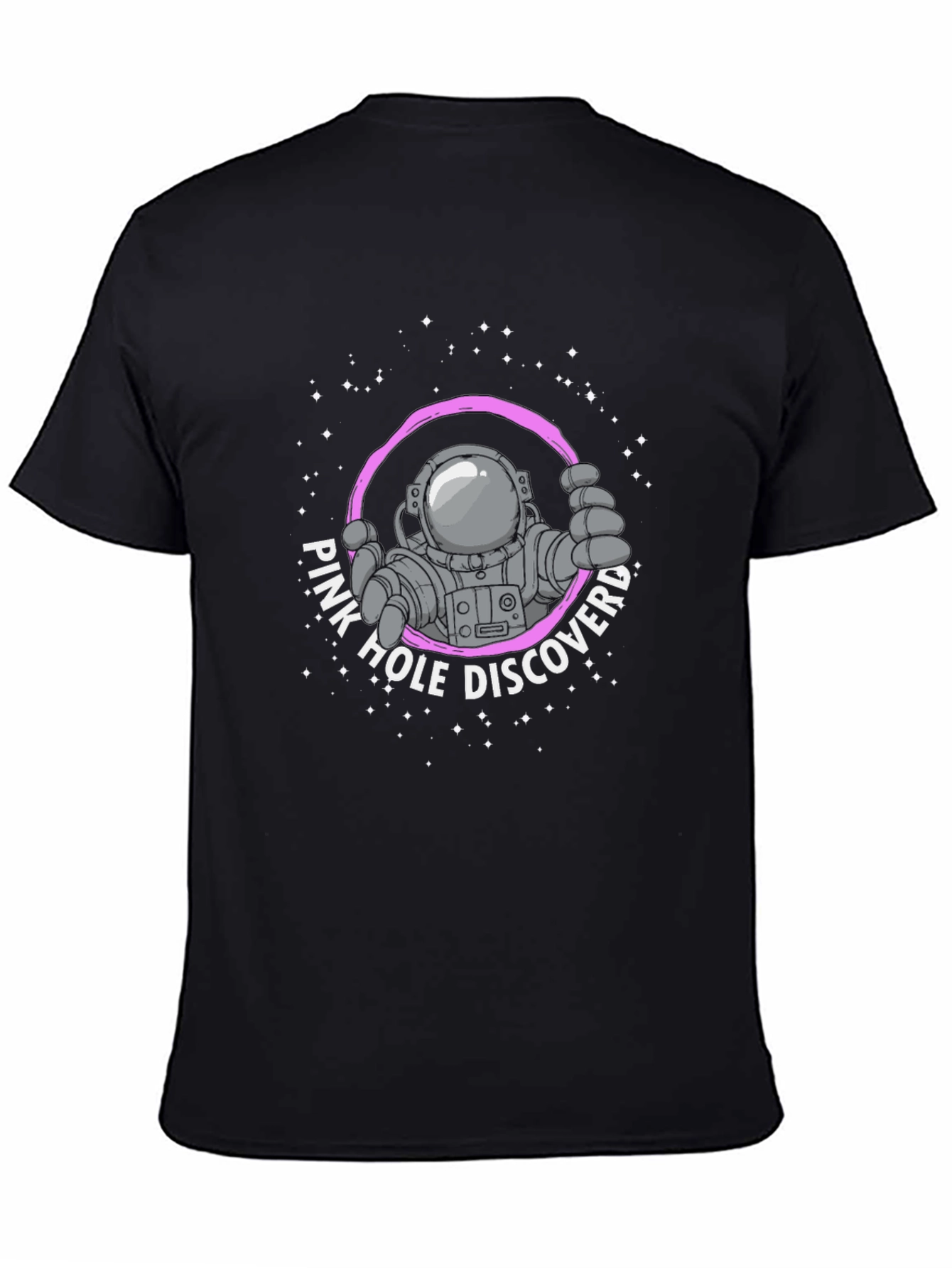 Pink Hole Astronaut T-Shirt