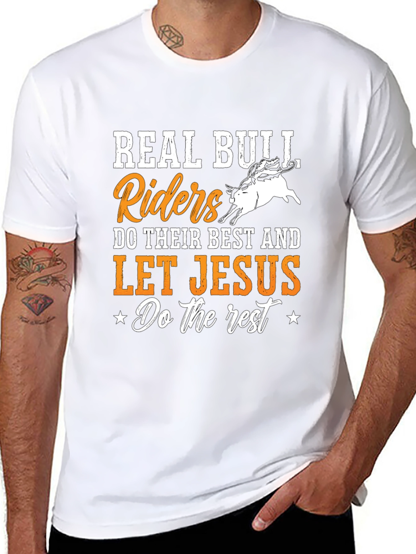 Real Bull Riders Graphic T-Shirt
