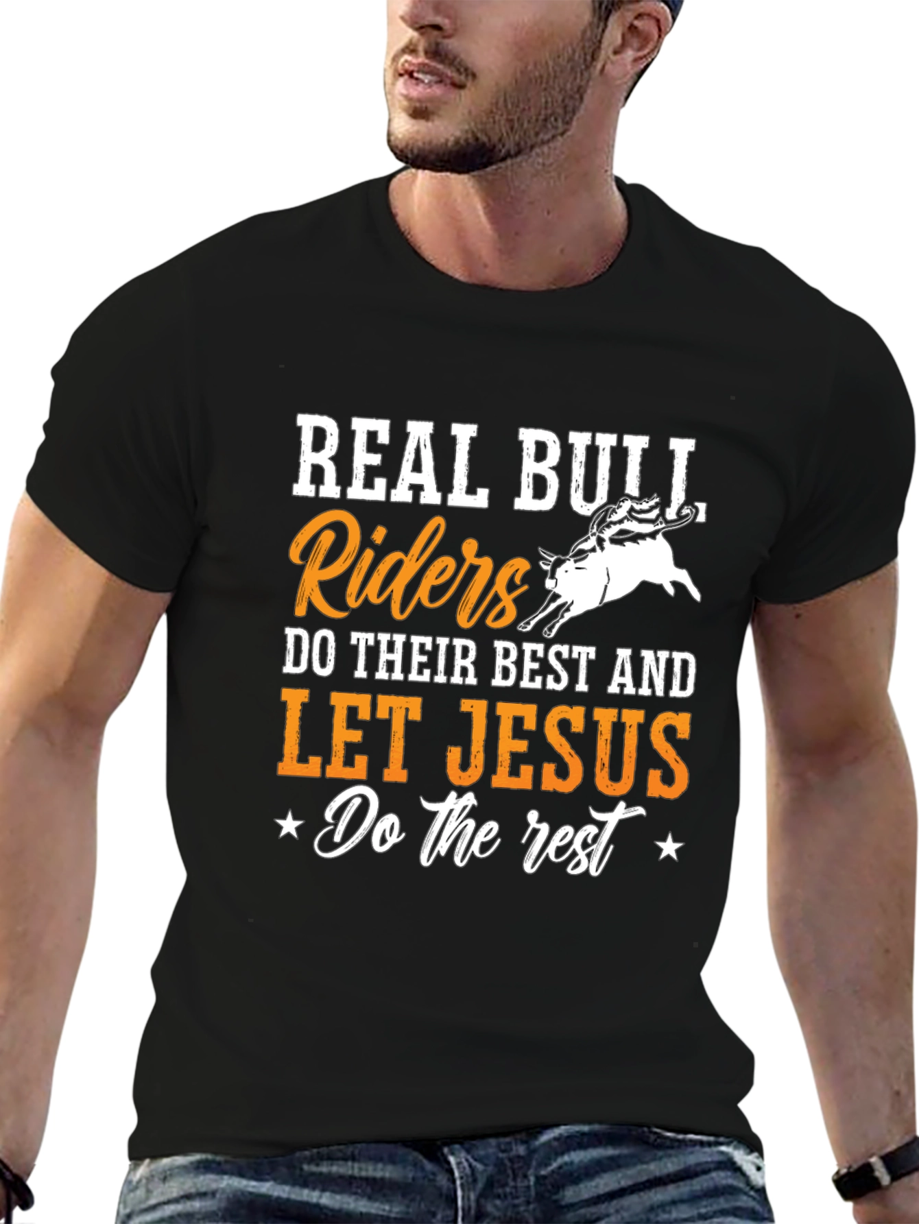 Real Bull Riders Graphic T-Shirt