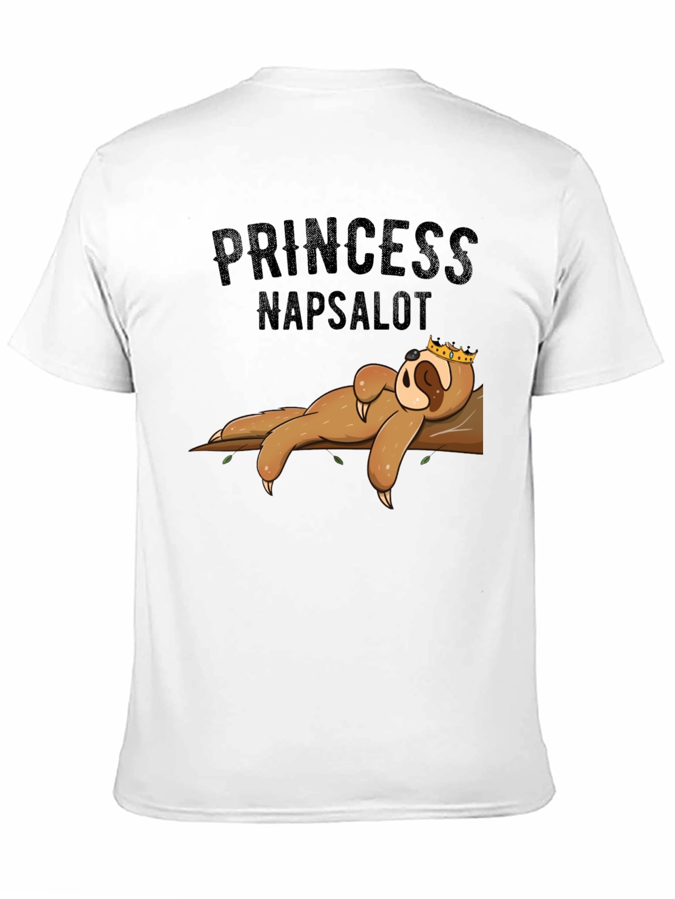 Princess Napsalot Sloth T-Shirt
