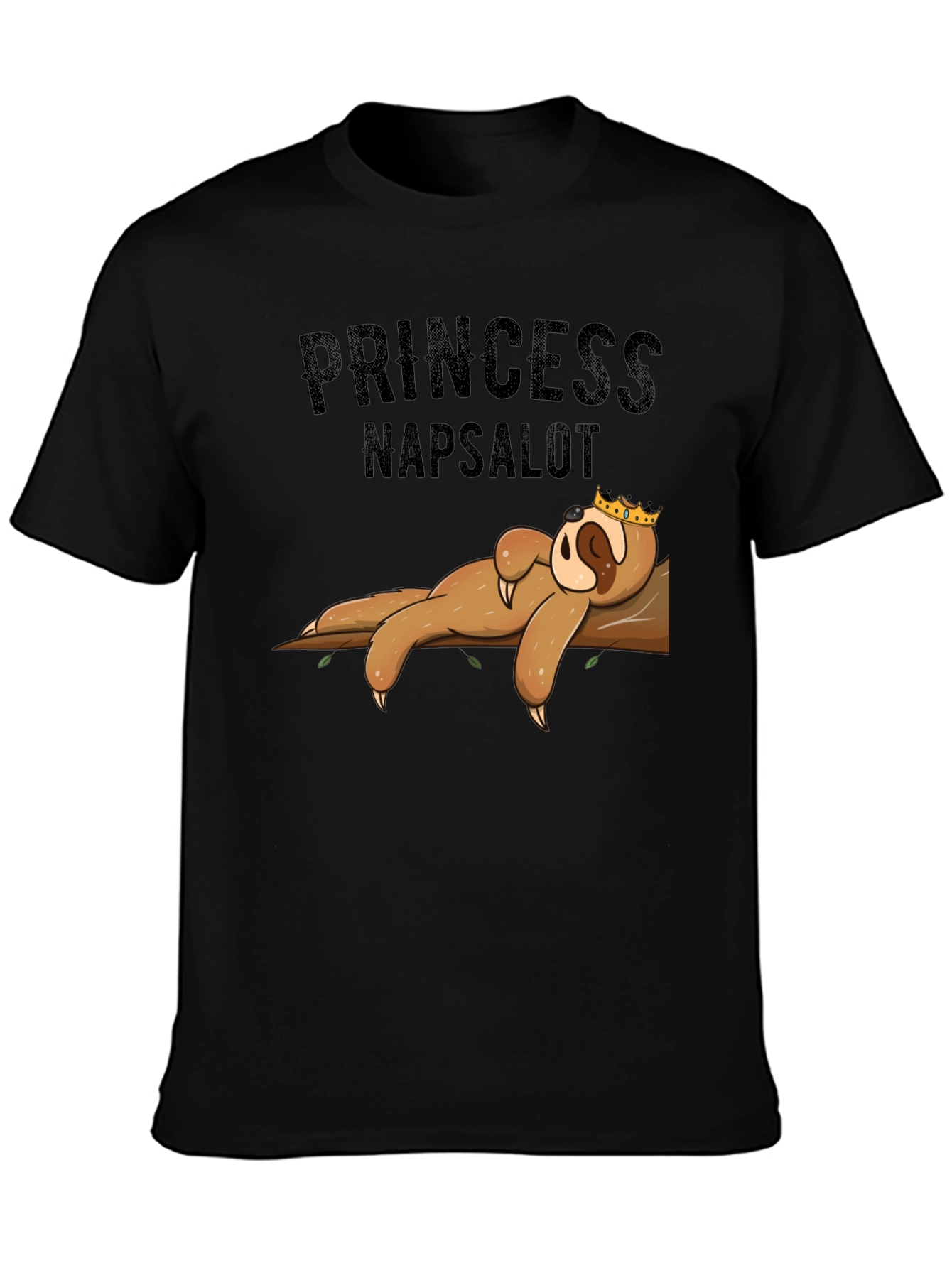Princess Napsalot Sloth T-Shirt