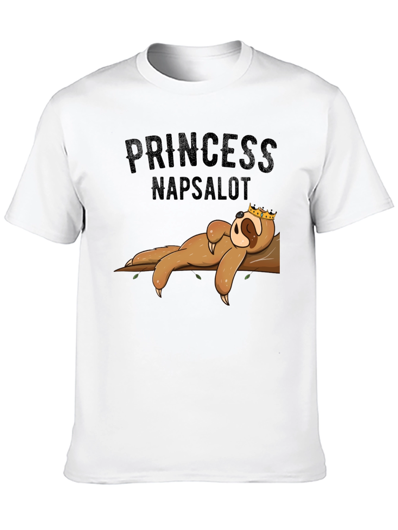 Princess Napsalot Sloth T-Shirt