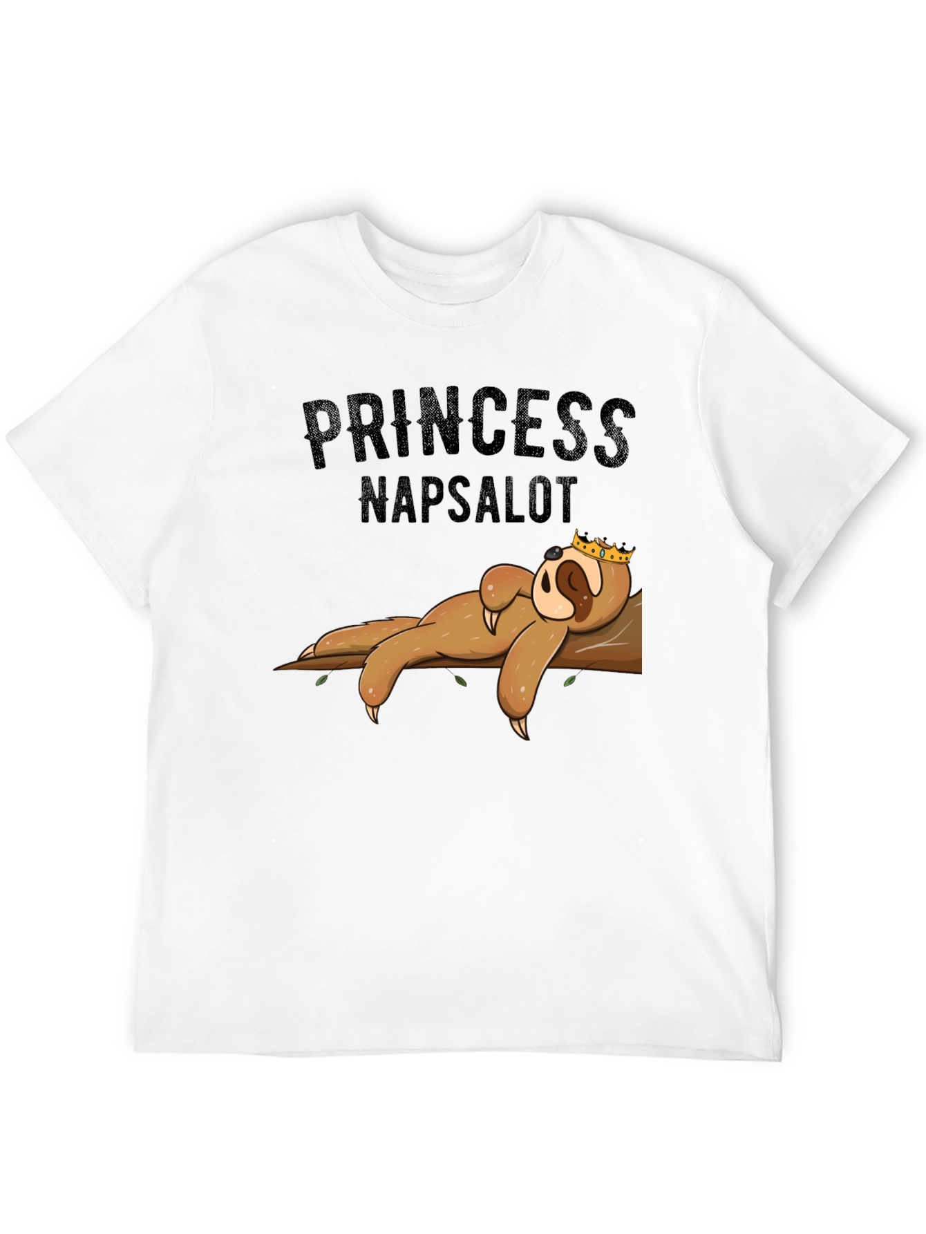 Princess Napsalot Sloth T-Shirt