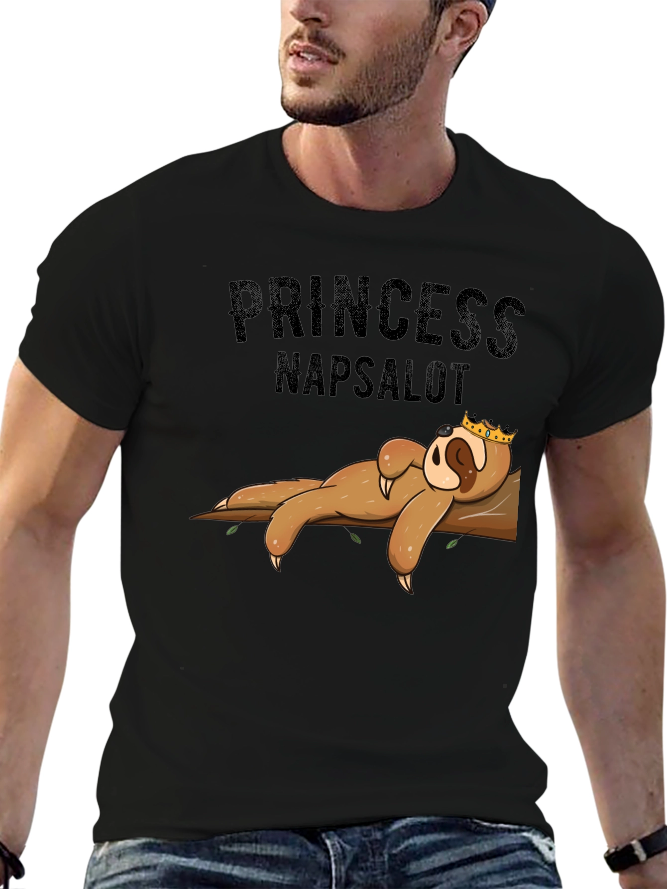 Princess Napsalot Sloth T-Shirt
