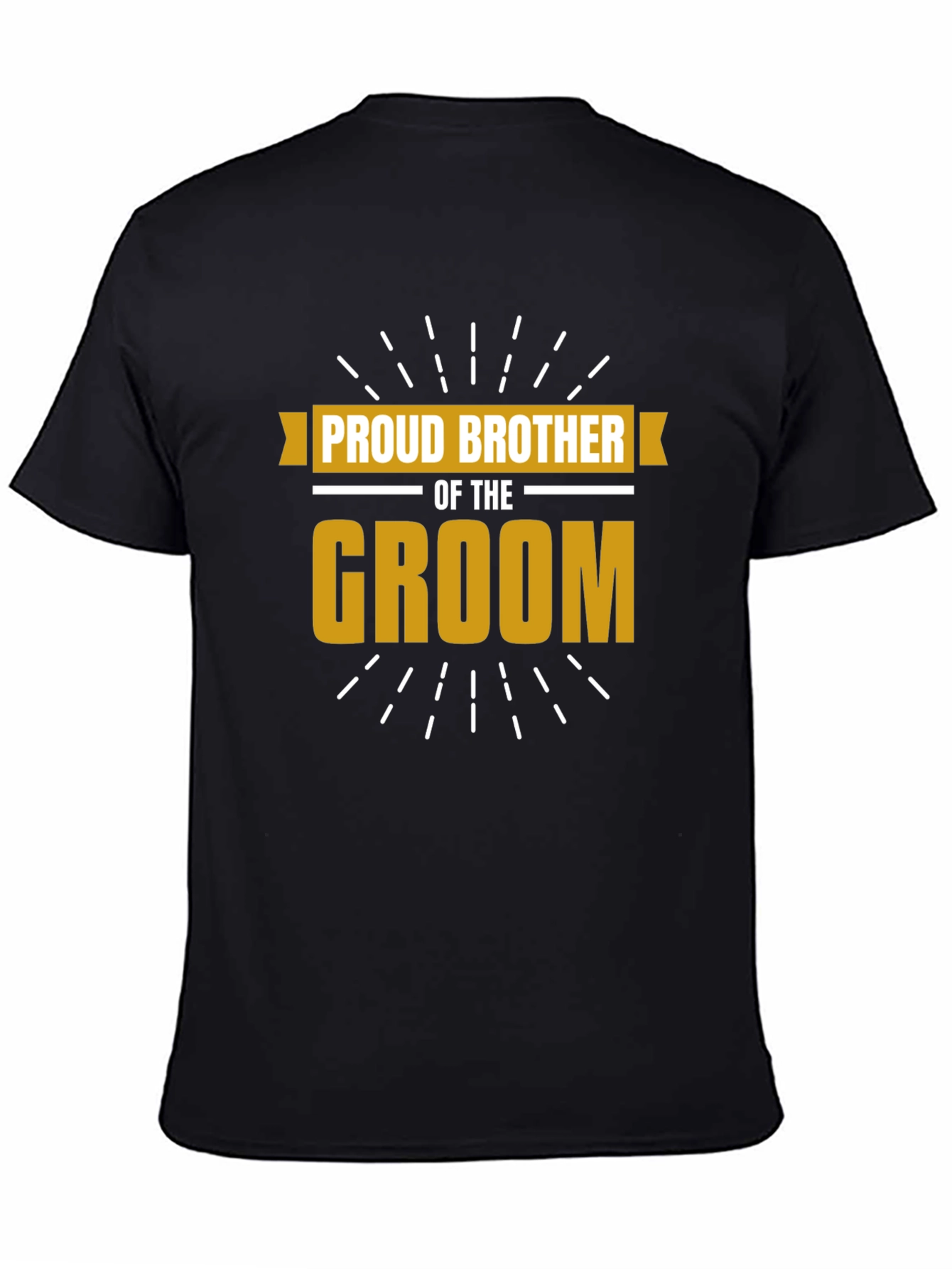 Proud Brother of the Groom Graphic Tee