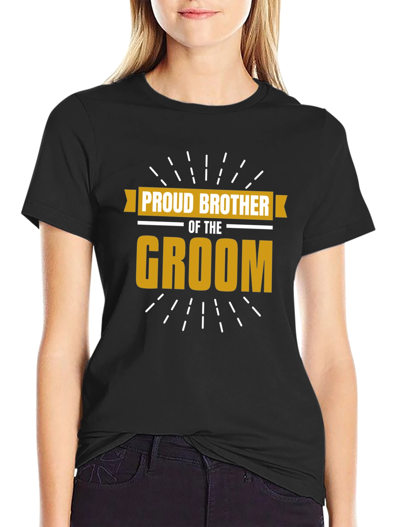 Proud Brother of the Groom Graphic Tee