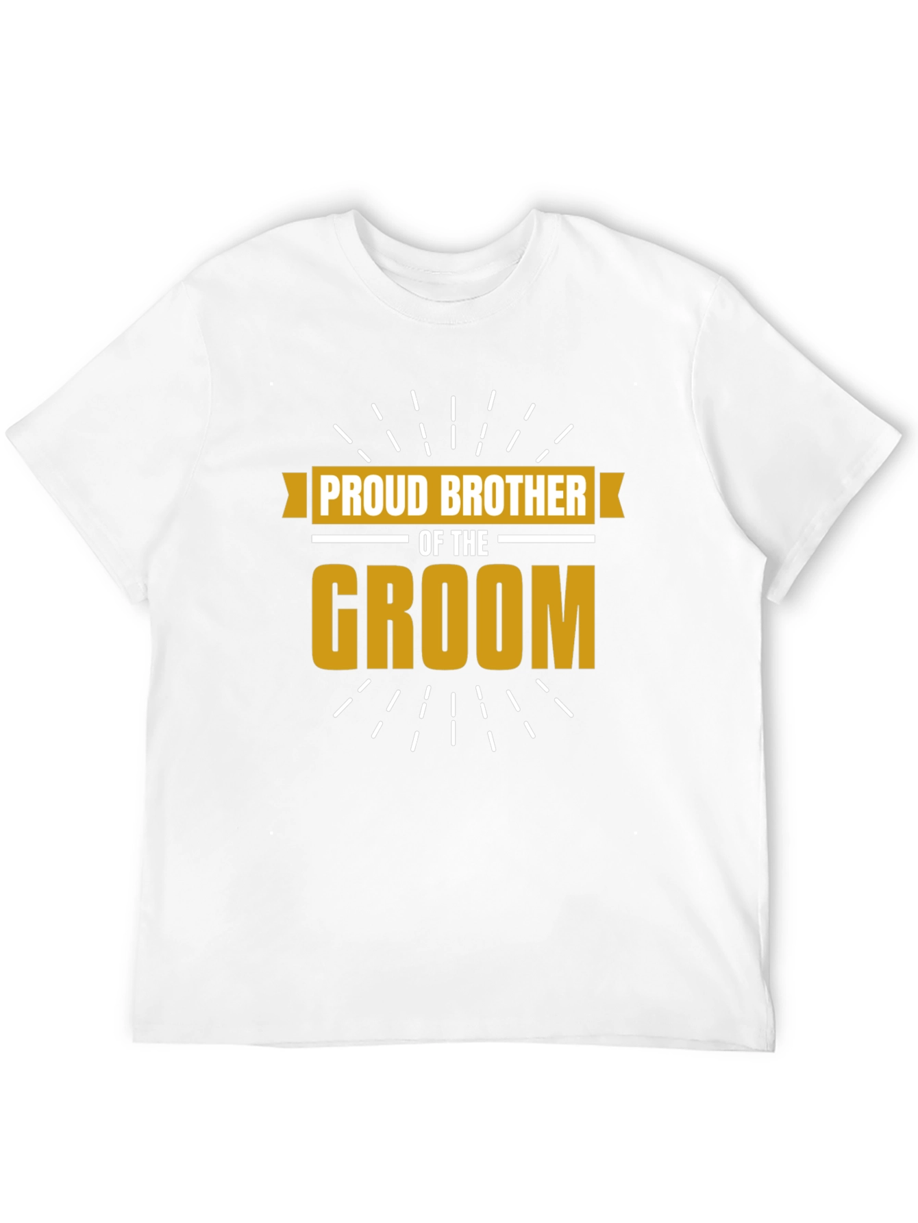 Proud Brother of the Groom Graphic Tee
