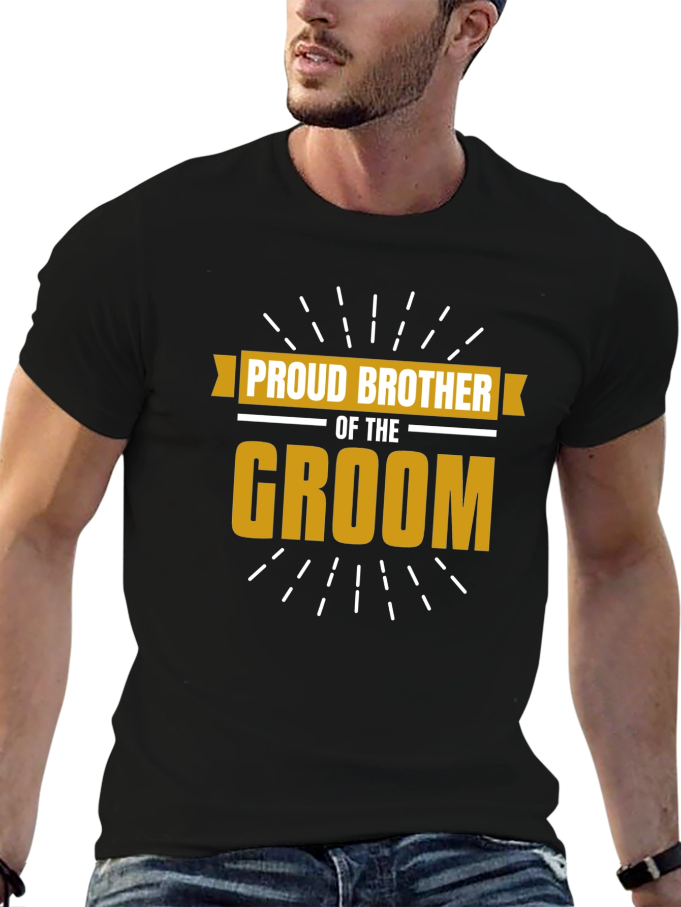 Proud Brother of the Groom Graphic Tee
