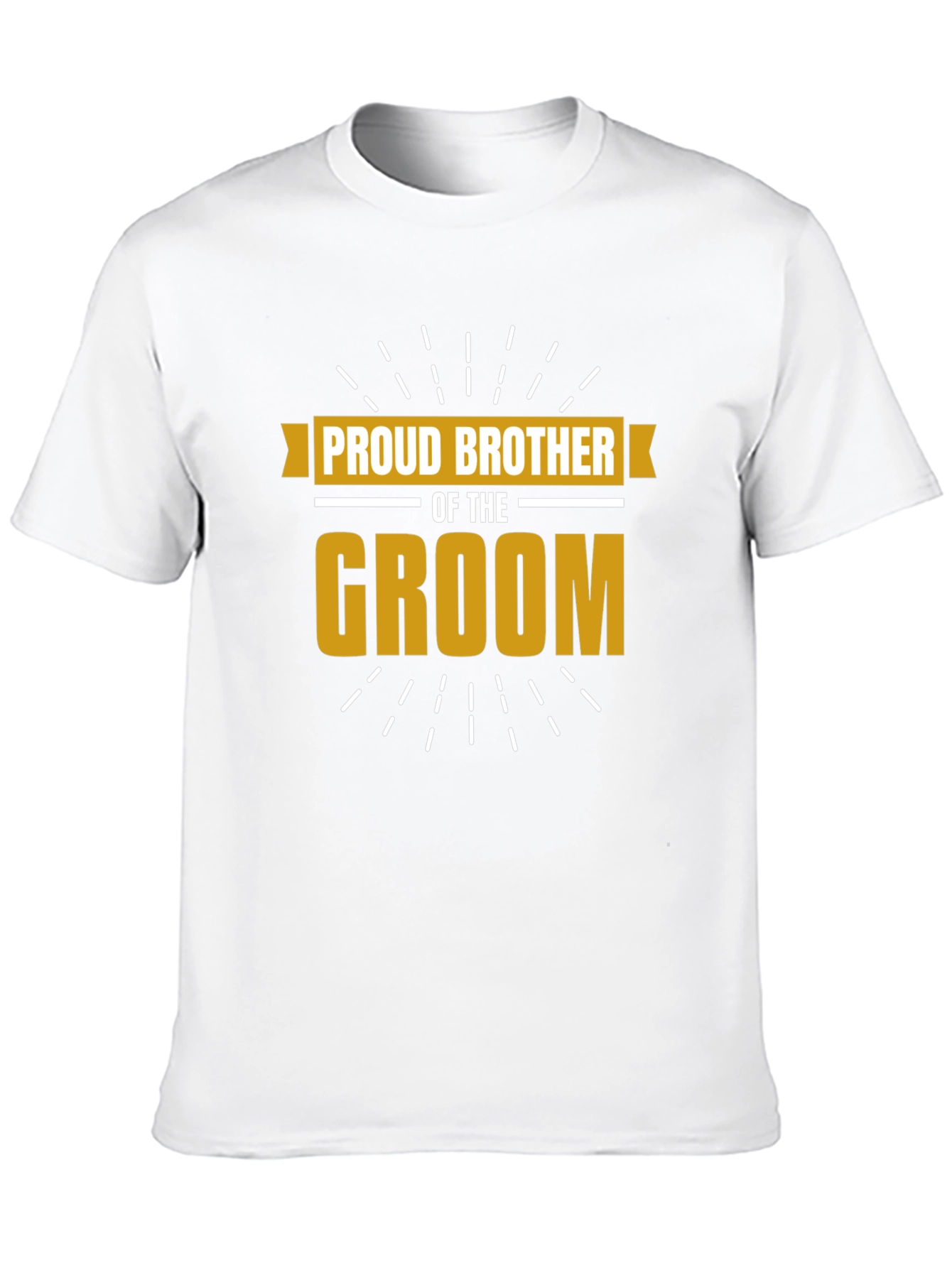 Proud Brother of the Groom Graphic Tee