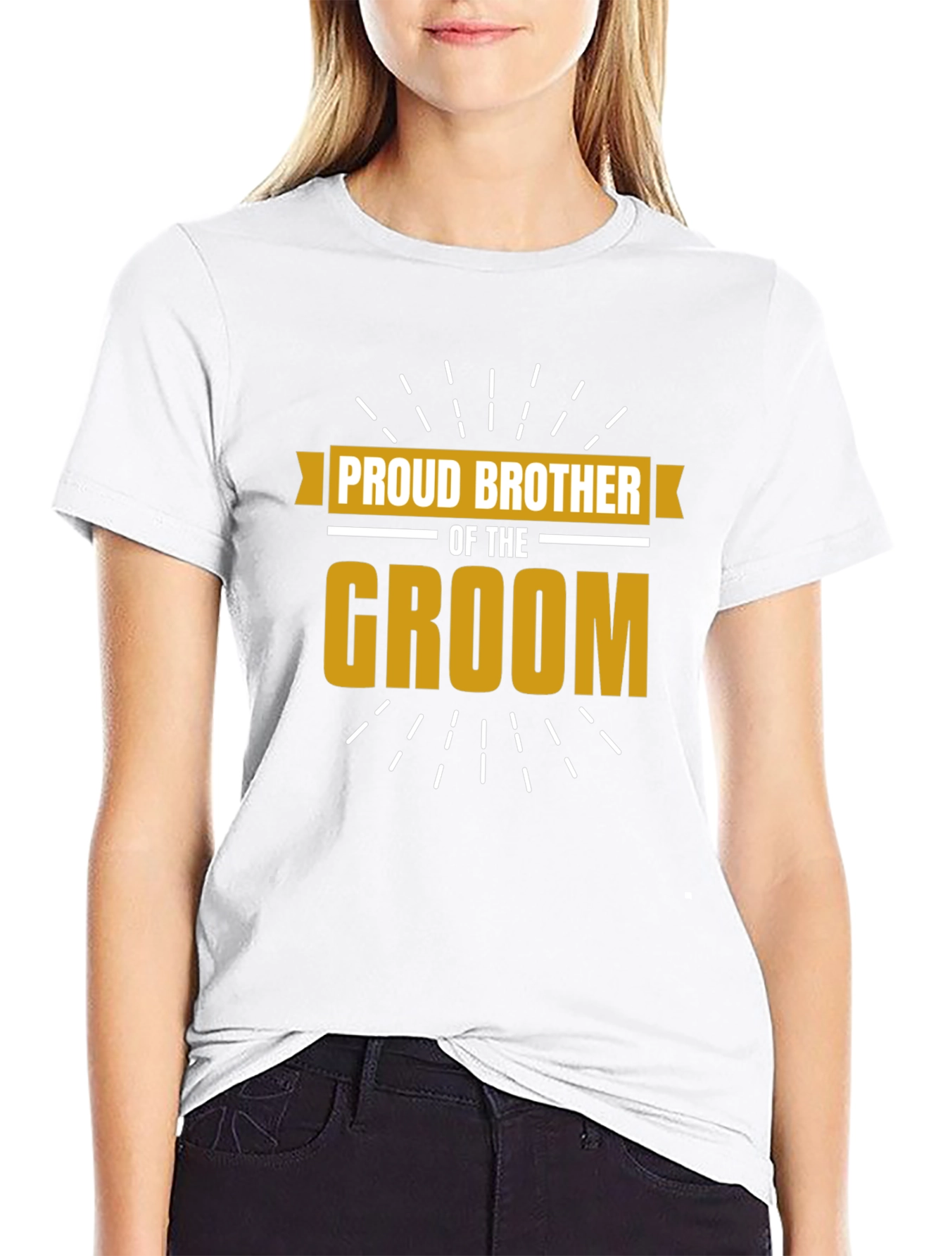 Proud Brother of the Groom Graphic Tee