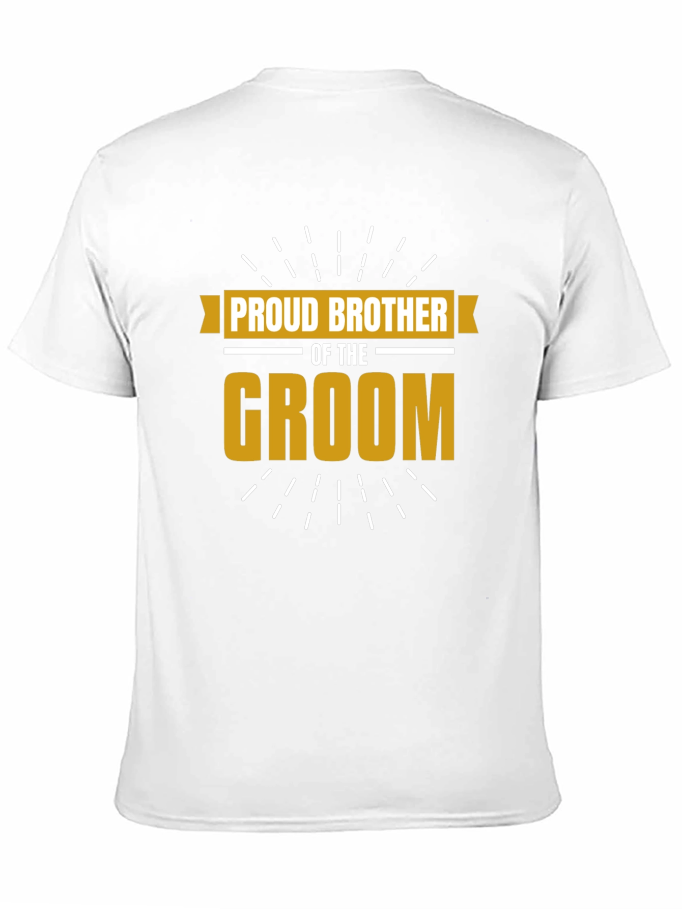 Proud Brother of the Groom Graphic Tee