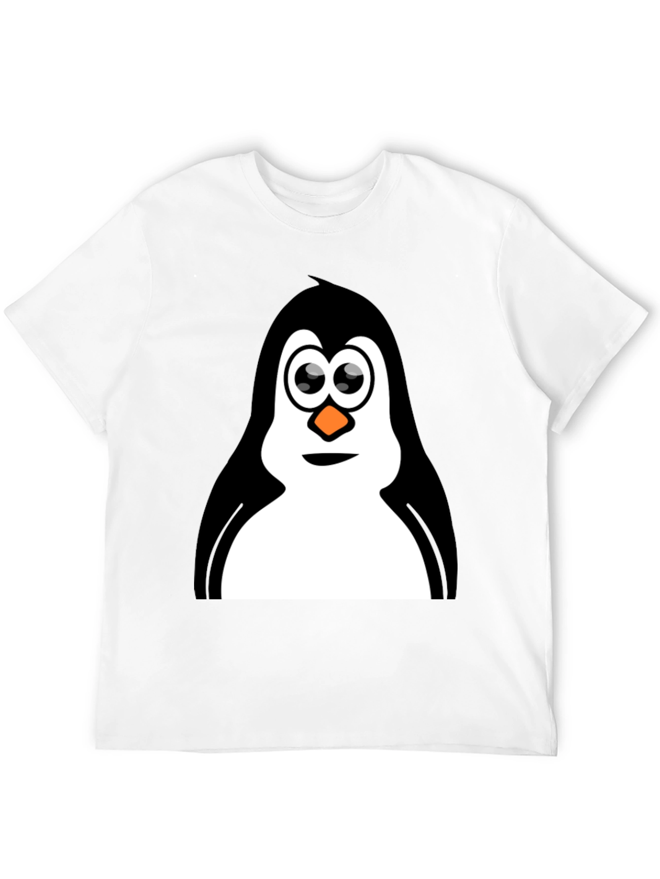 Penguin Graphic Black T-Shirt for Men