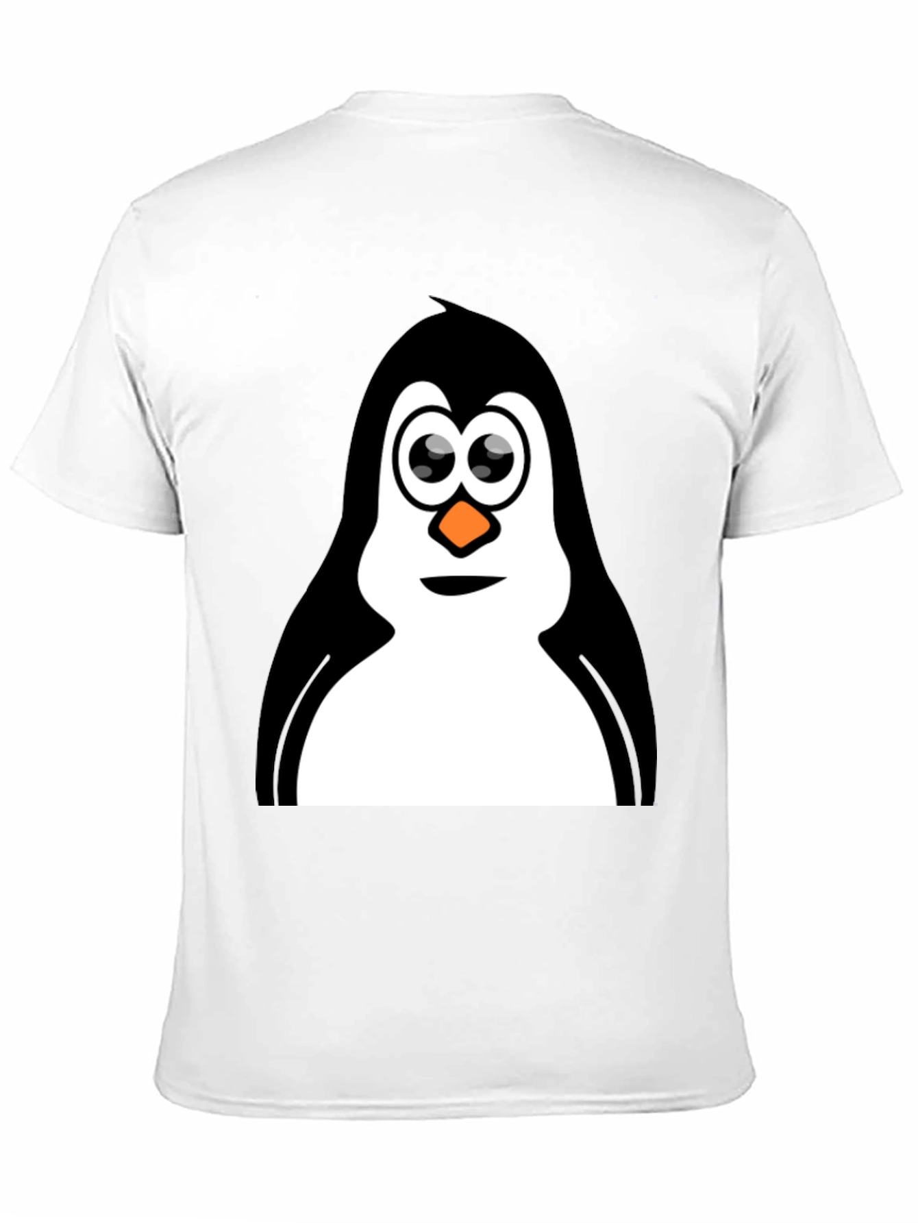 Penguin Graphic Black T-Shirt for Men
