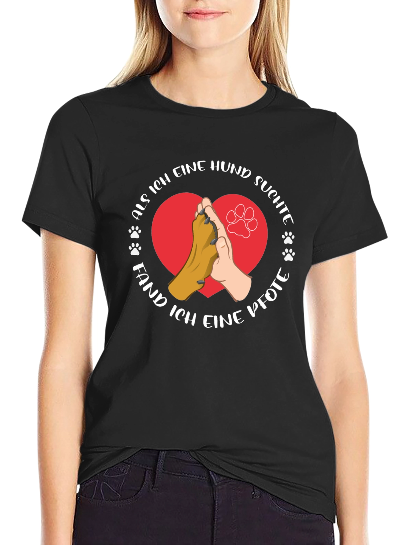 Als Ich Eine Hund Suchte T-Shirt