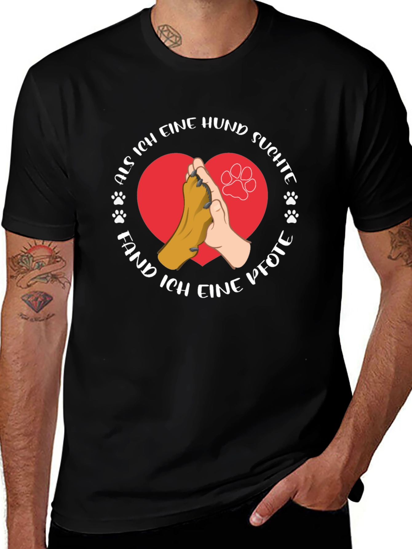 Als Ich Eine Hund Suchte T-Shirt