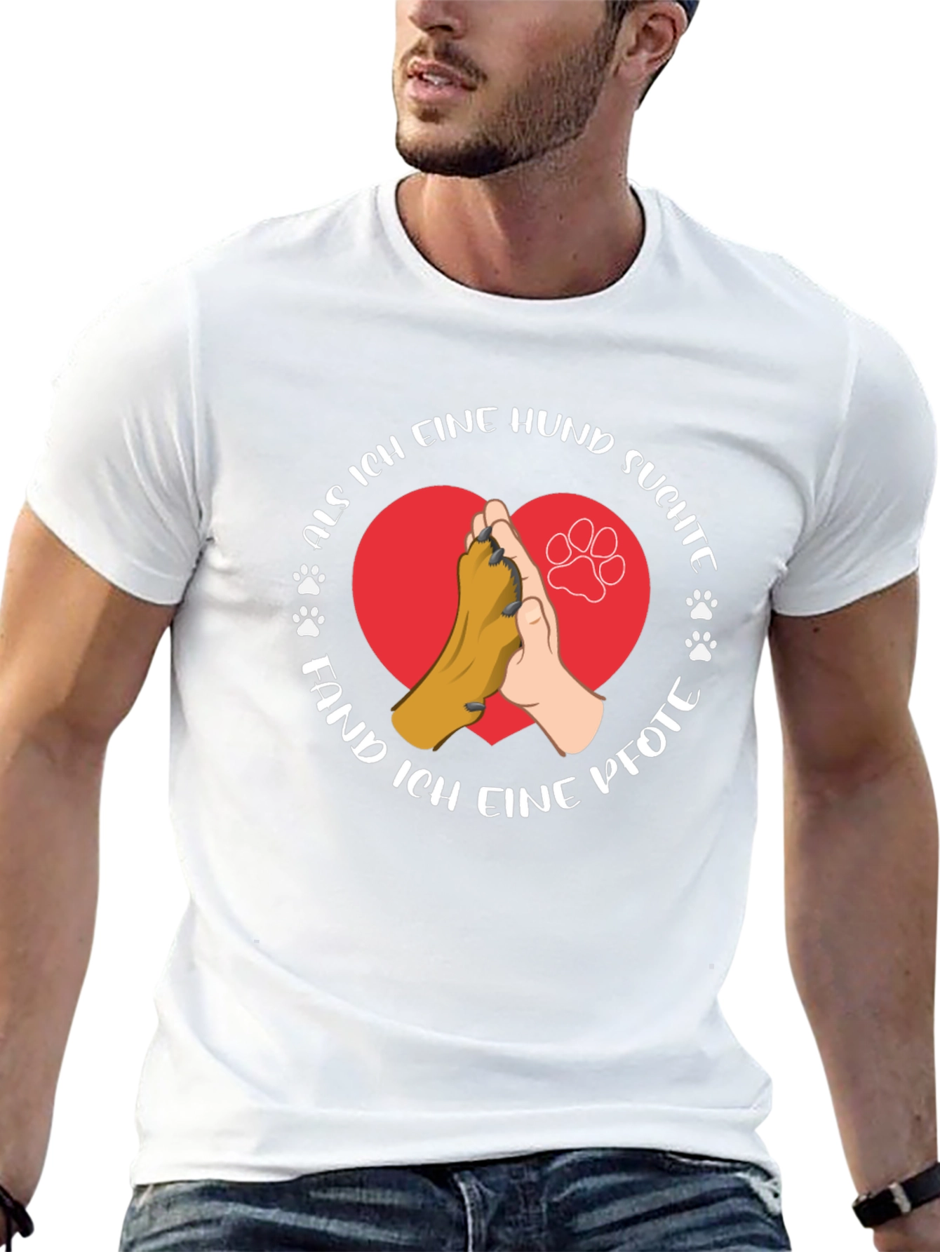 Als Ich Eine Hund Suchte T-Shirt