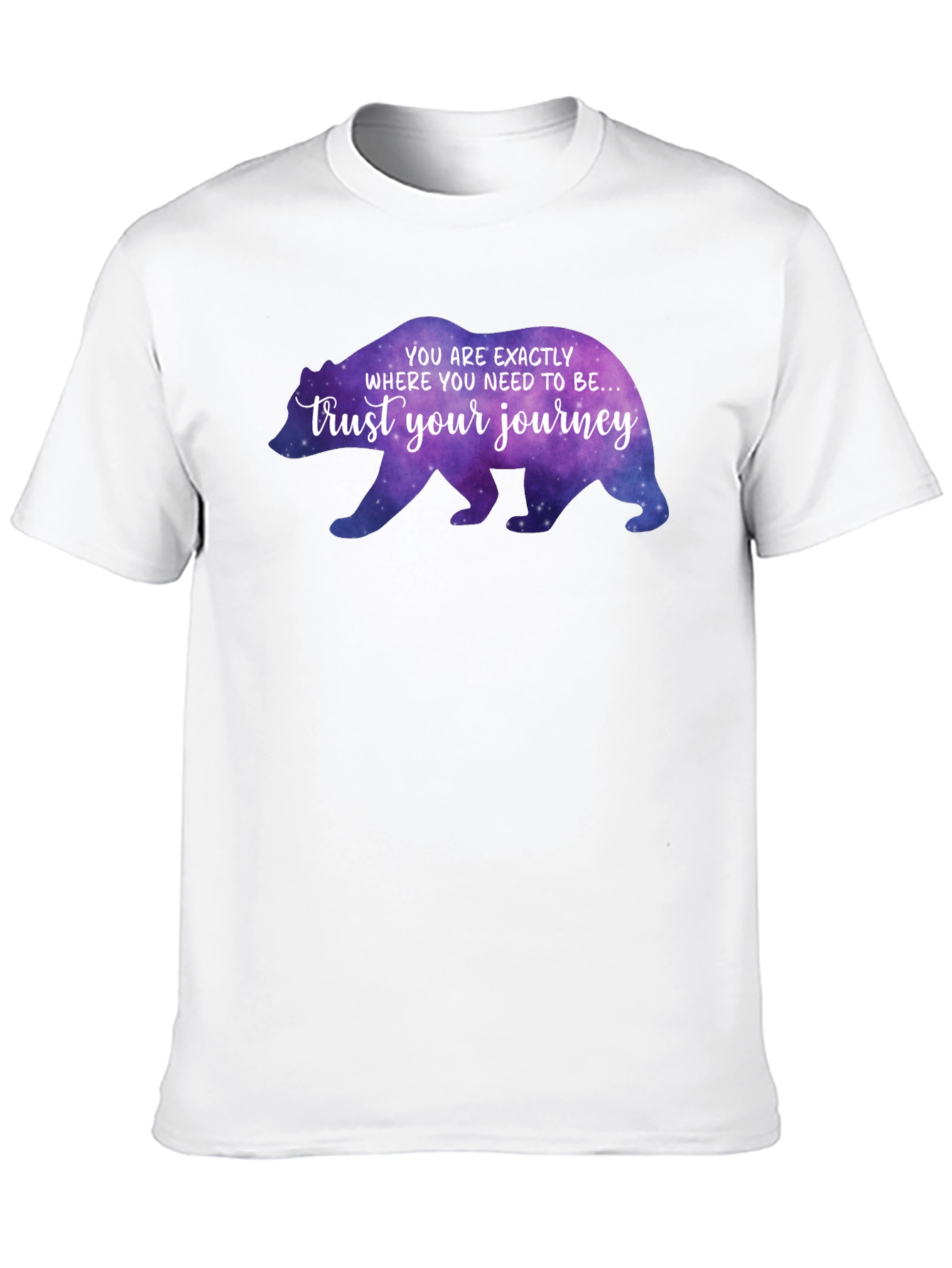 Trust Your Journey Bear Graphic Tee