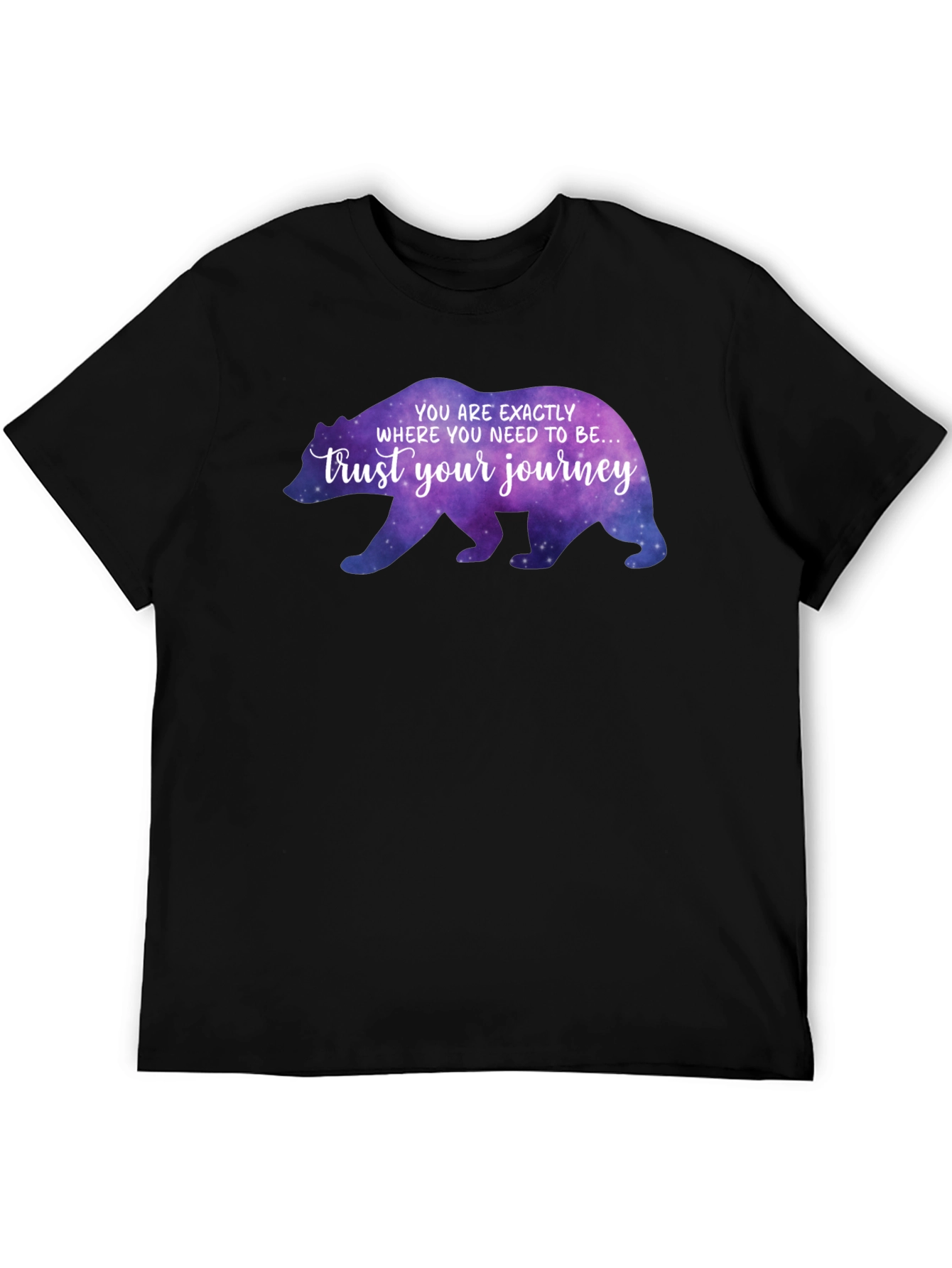 Trust Your Journey Bear Graphic Tee