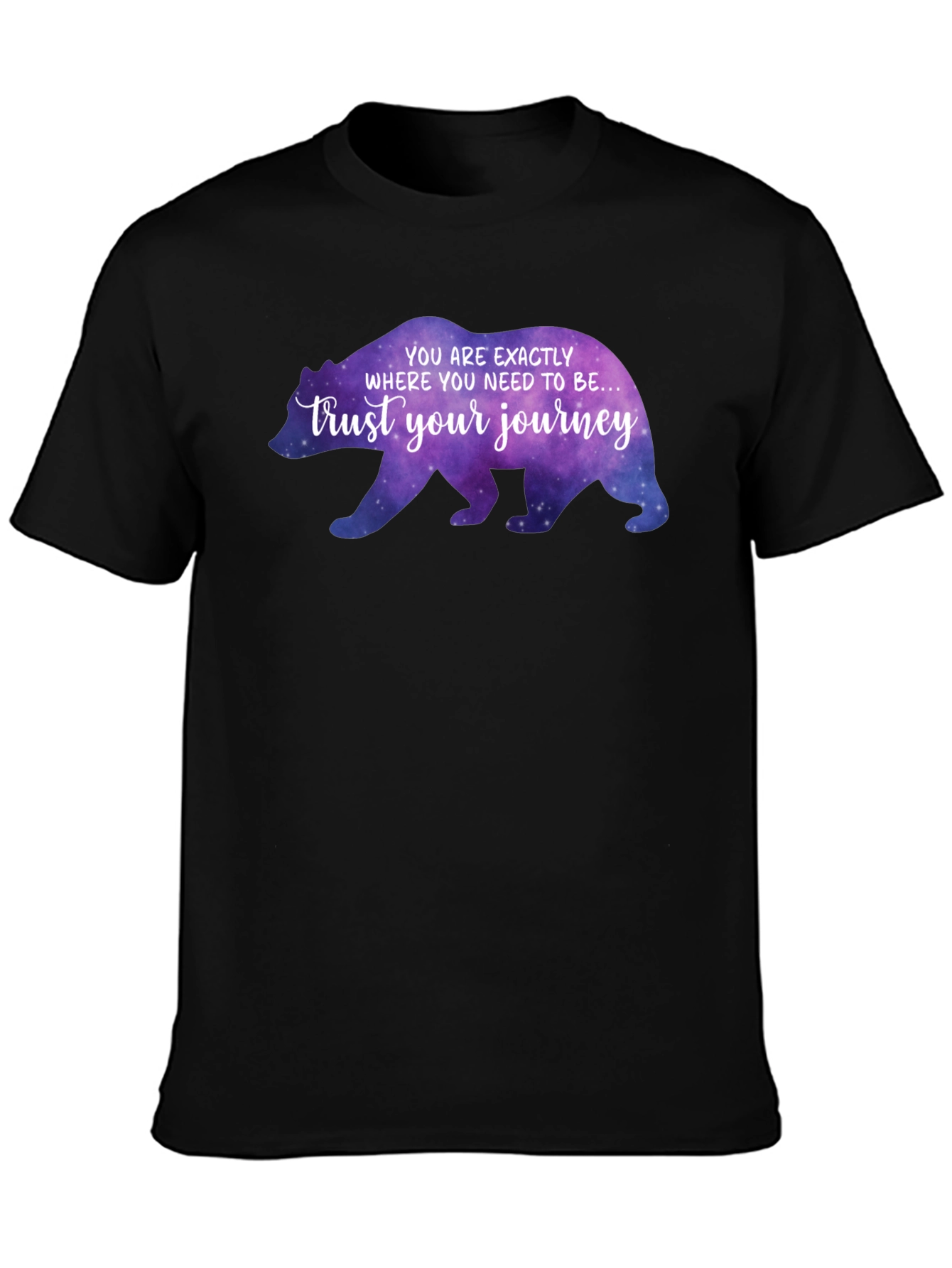 Trust Your Journey Bear Graphic Tee