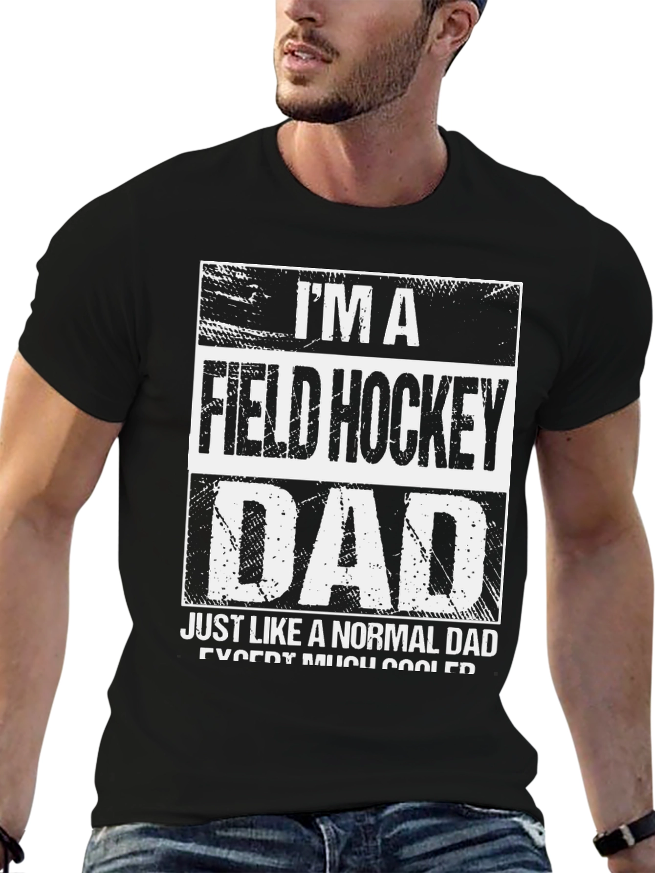 Field Hockey Dad Graphic T-Shirt