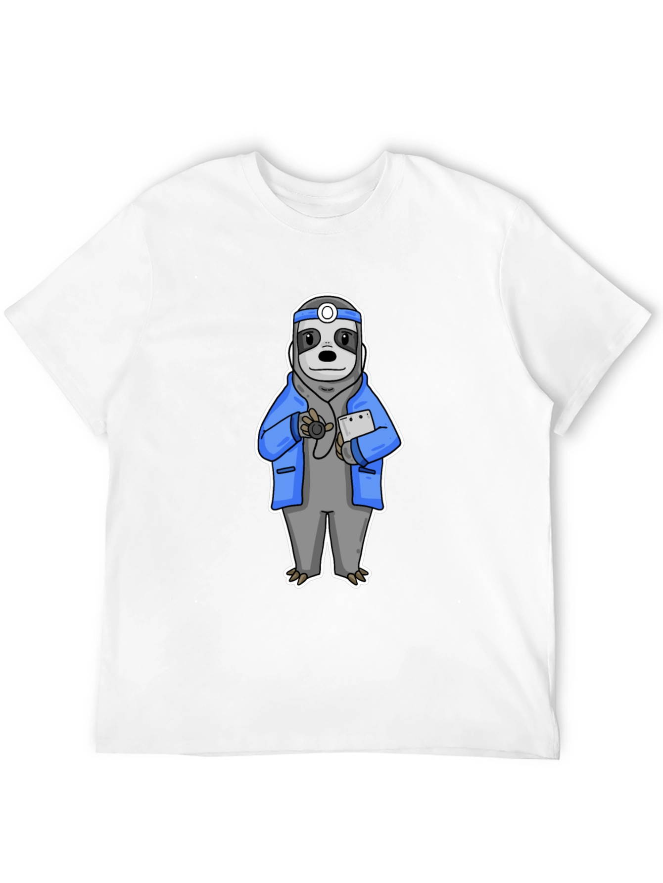 Sloth Doctor Graphic T-Shirt