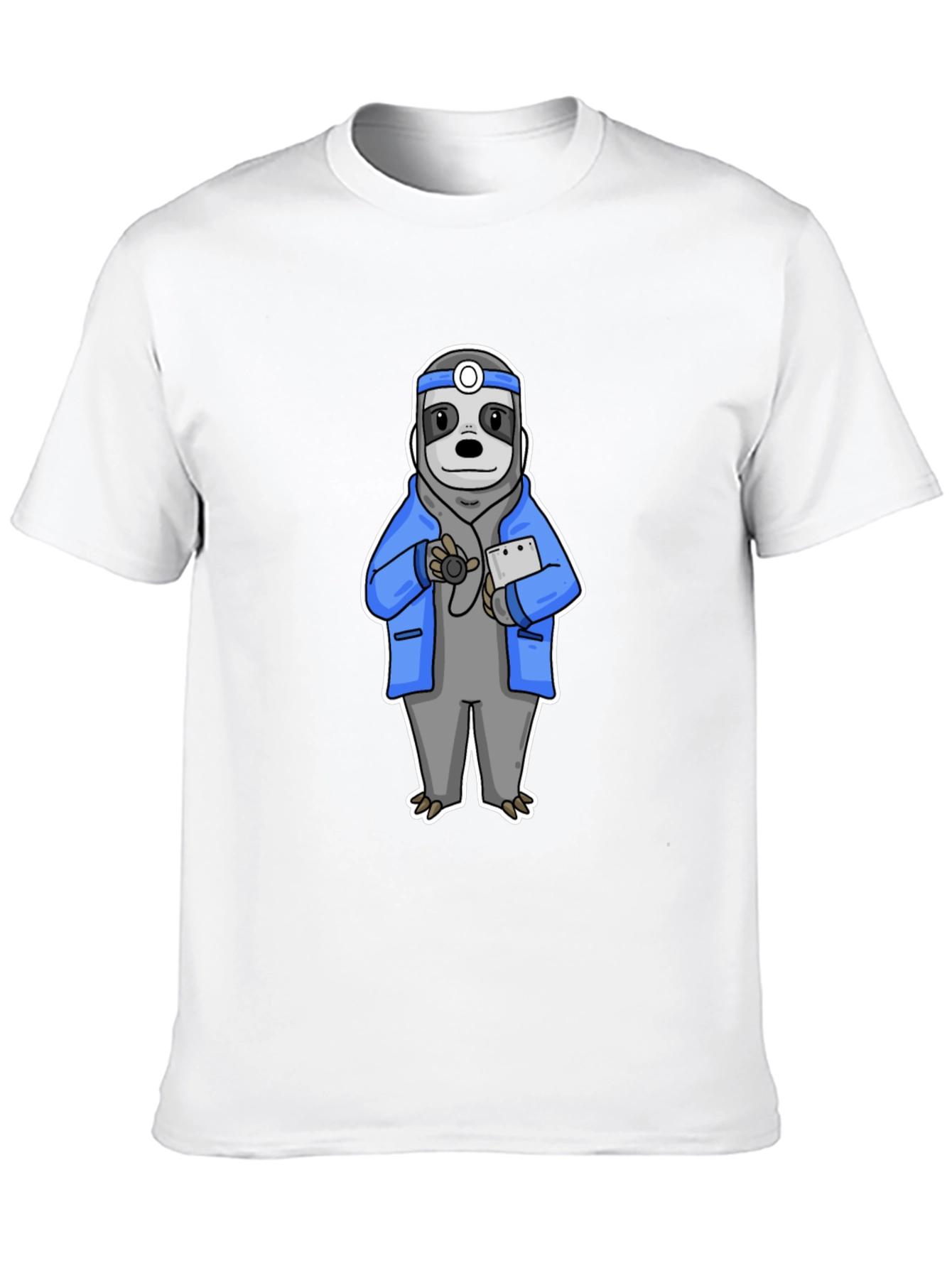 Sloth Doctor Graphic T-Shirt