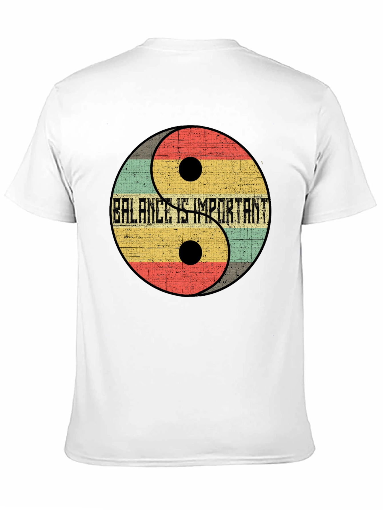Balance is Important Yin Yang Graphic Tee