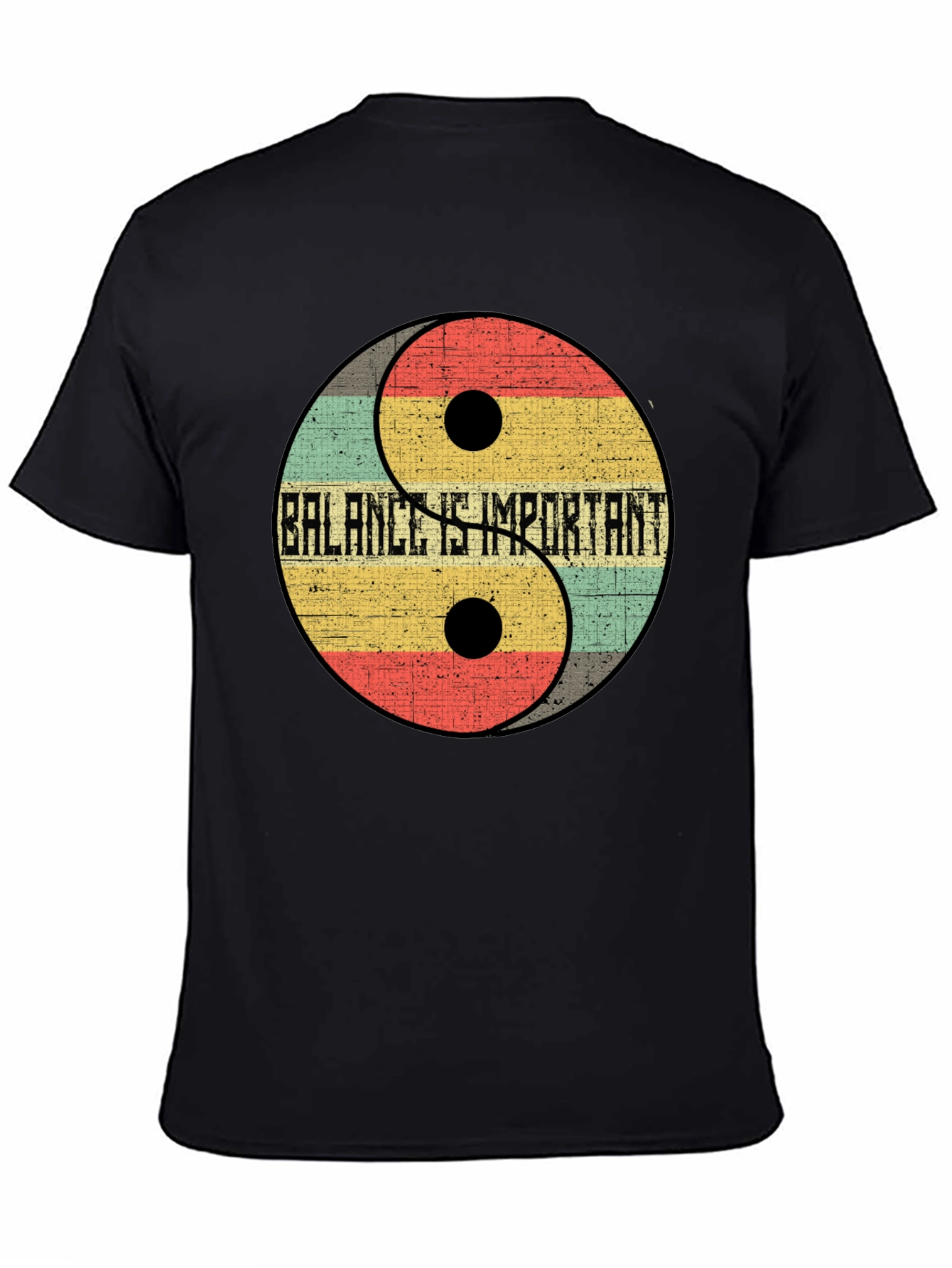 Balance is Important Yin Yang Graphic Tee