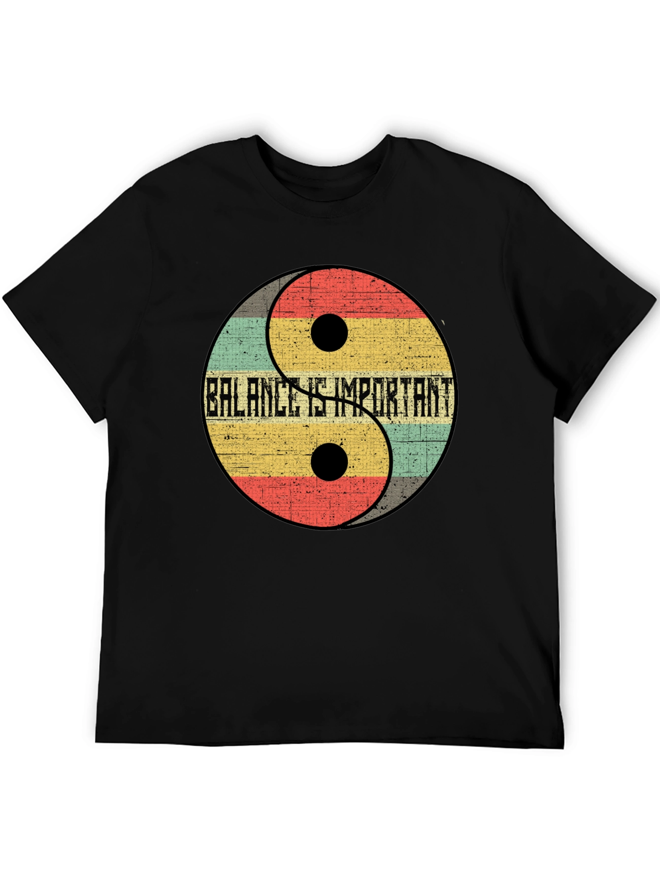 Balance is Important Yin Yang Graphic Tee