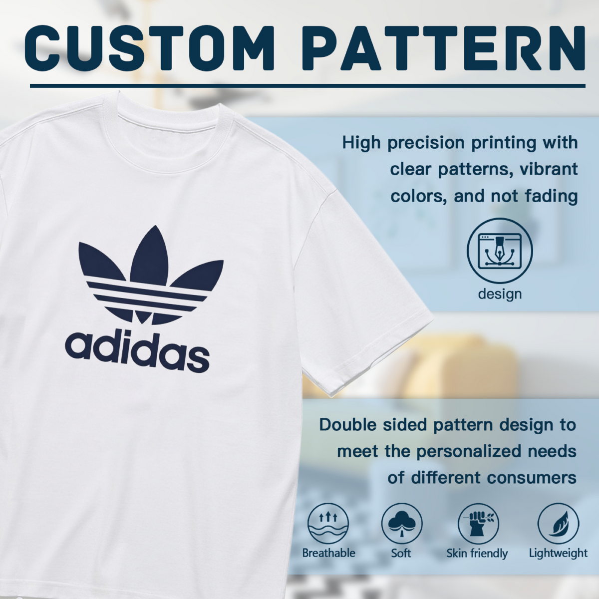 Minimal Fashion Graphic Plus Size Women Daily Basic T-Shirt
