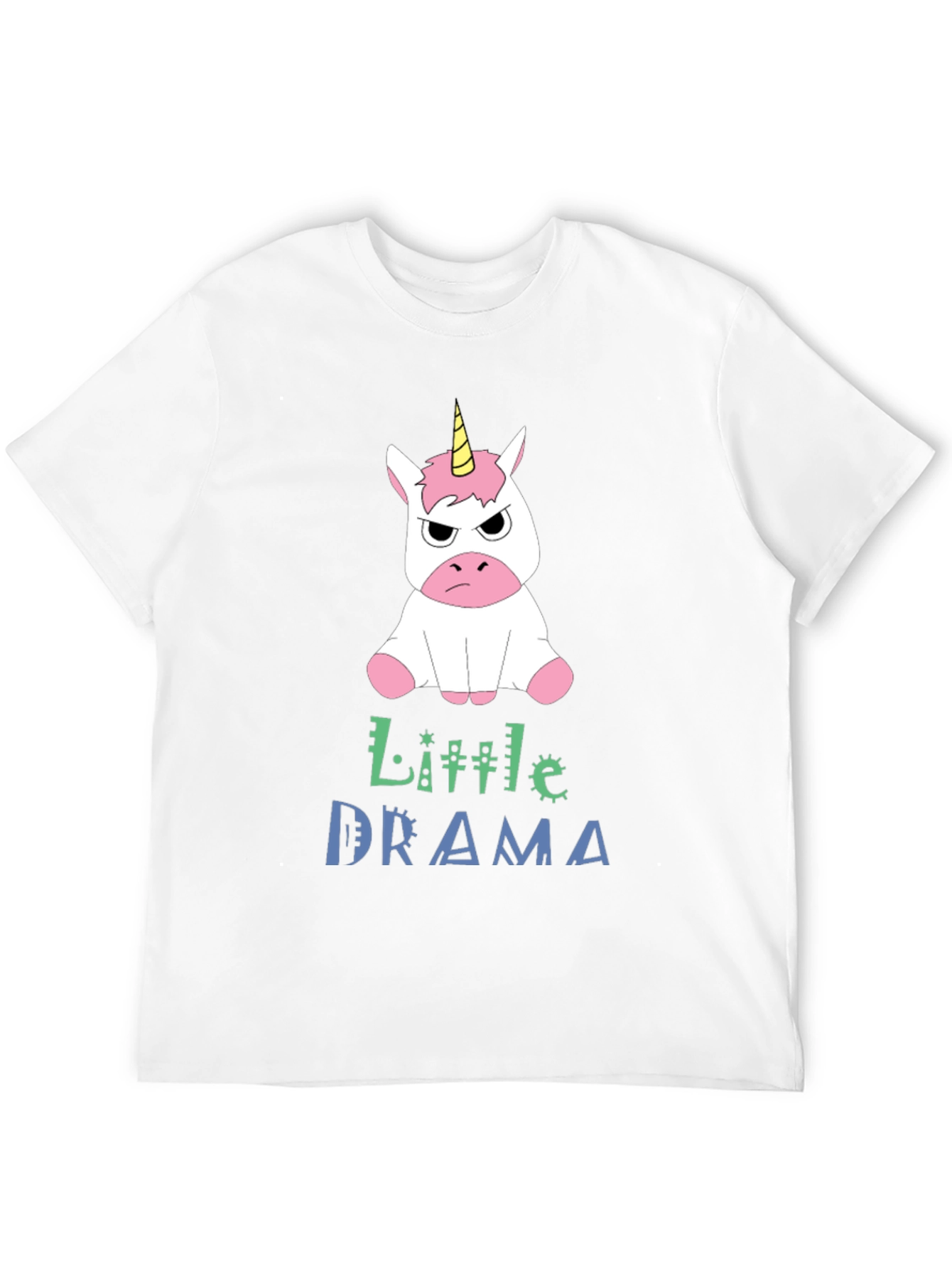Little Drama Angry Unicorn T-Shirt