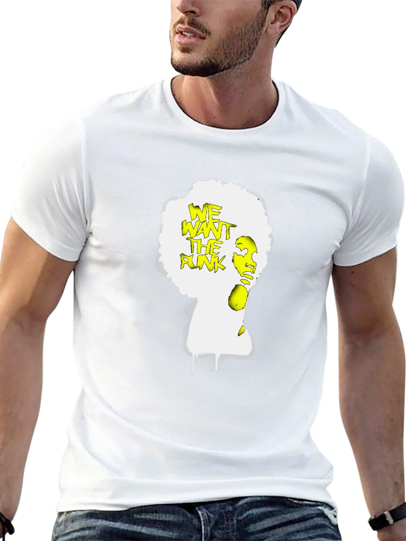 We Want the Funk Graphic T-Shirt - Black