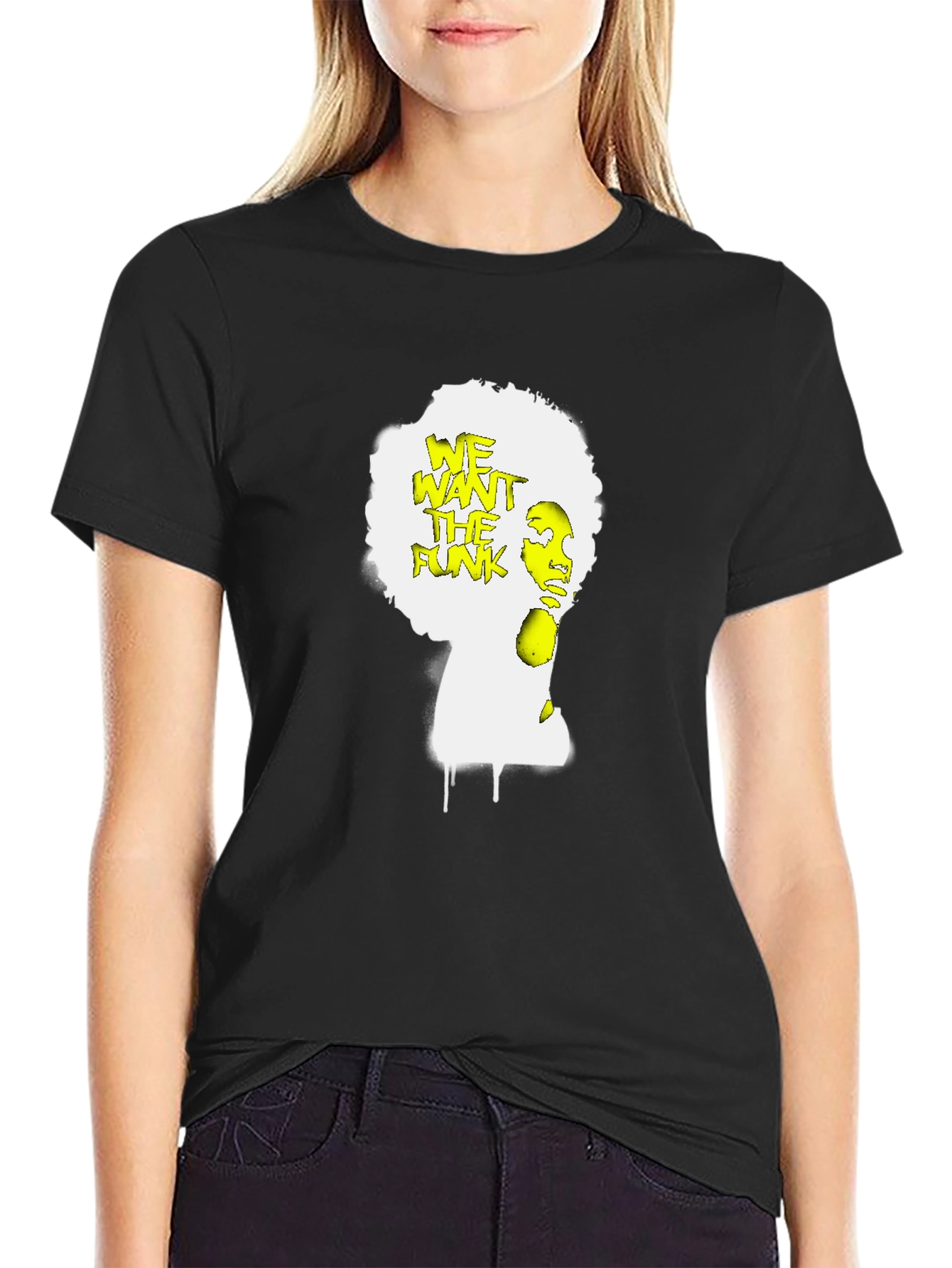 We Want the Funk Graphic T-Shirt - Black