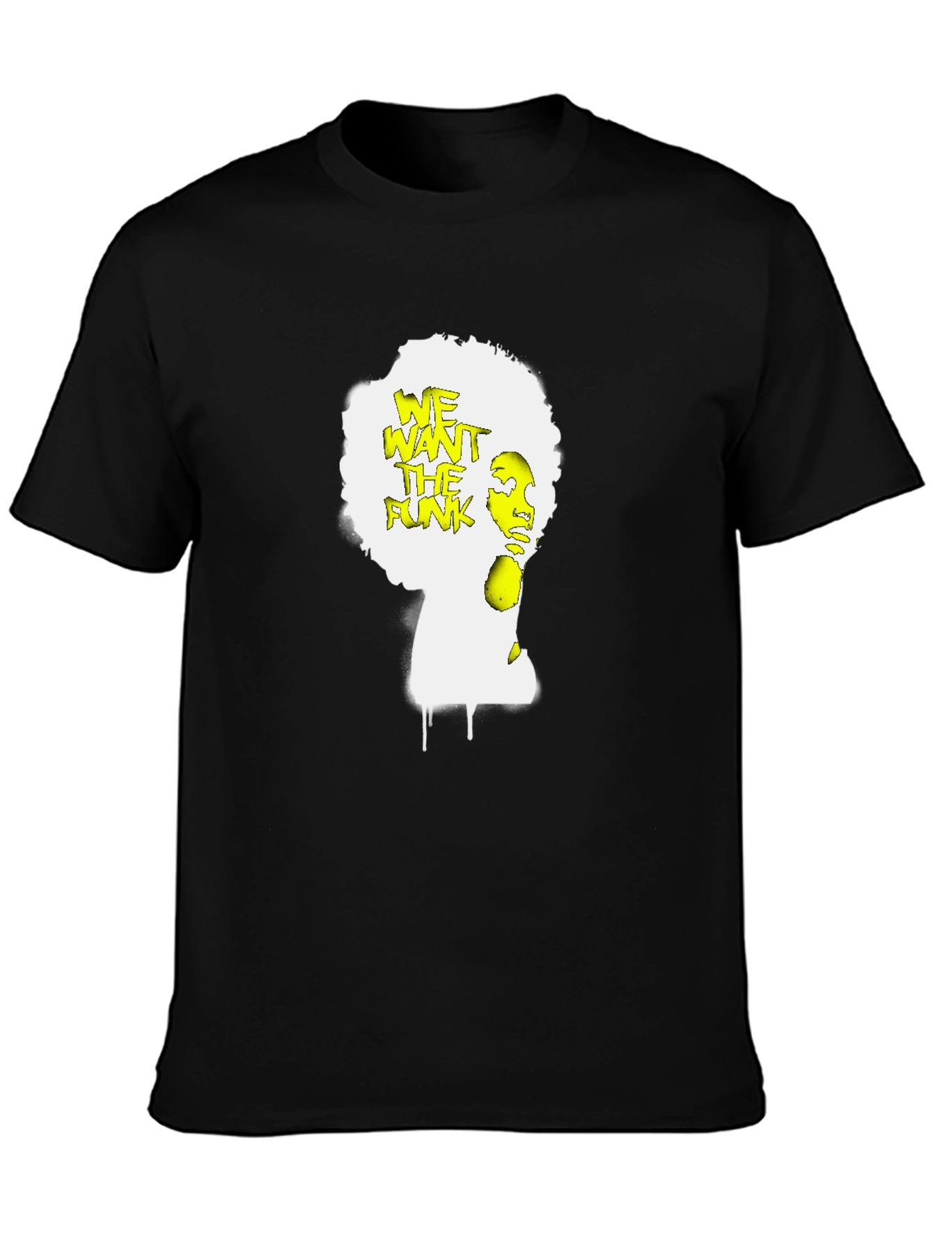 We Want the Funk Graphic T-Shirt - Black
