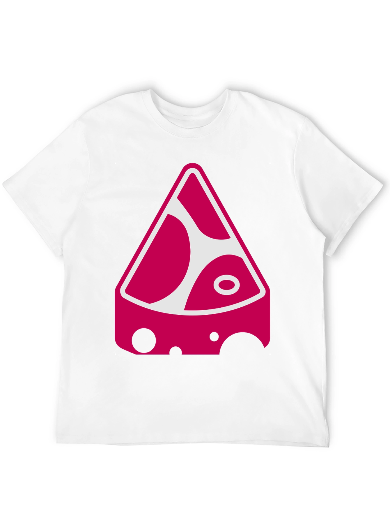 Funky Cheese Graphic Tee - Black Cotton Blend Shirt
