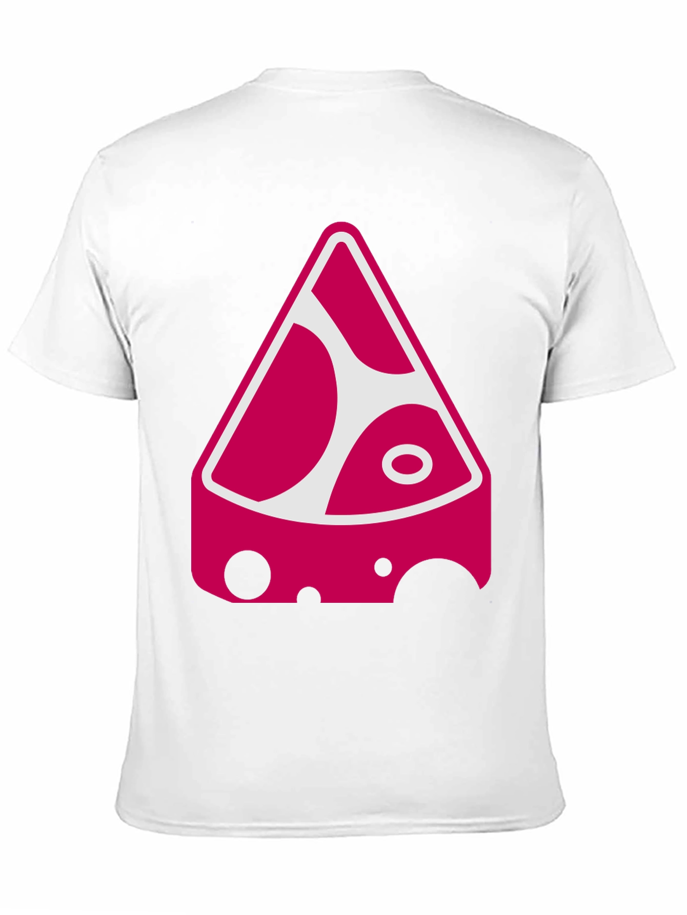Funky Cheese Graphic Tee - Black Cotton Blend Shirt