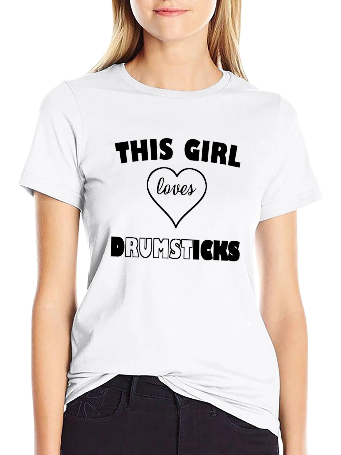 This Girl Loves Drumsticks T-Shirt