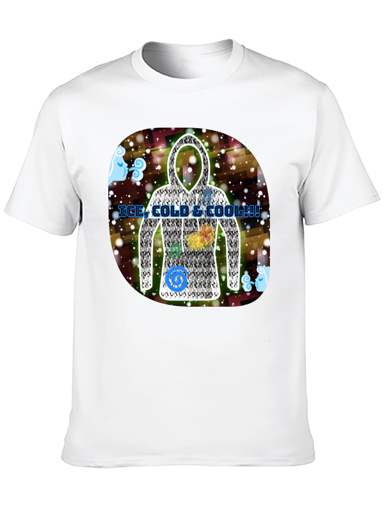 Ice Cold & Cool Hoodie Design T-Shirt