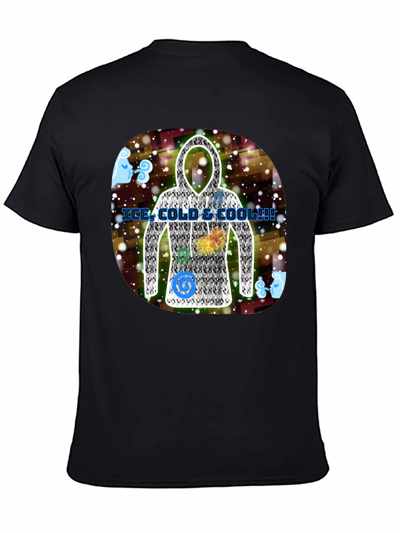 Ice Cold & Cool Hoodie Design T-Shirt