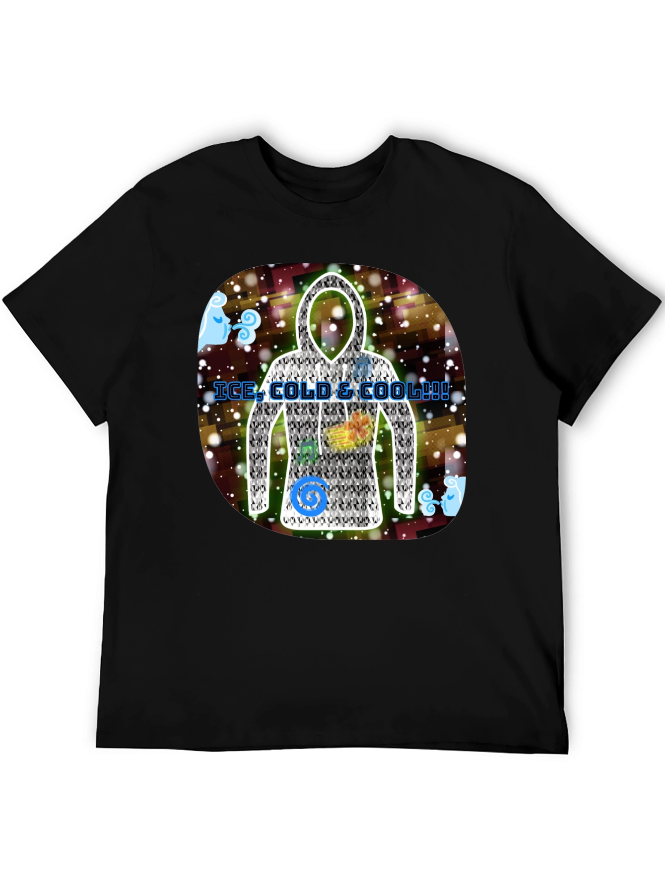 Ice Cold & Cool Hoodie Design T-Shirt