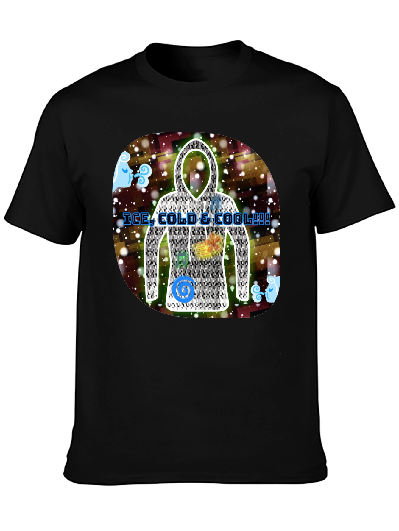 Ice Cold & Cool Hoodie Design T-Shirt