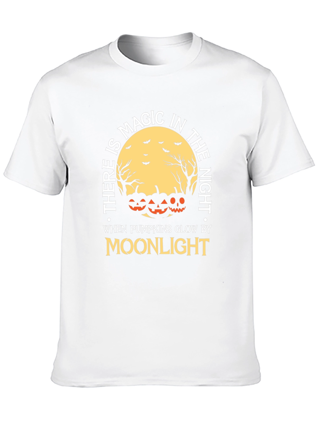 Halloween Magic Moonlight Pumpkin T-Shirt