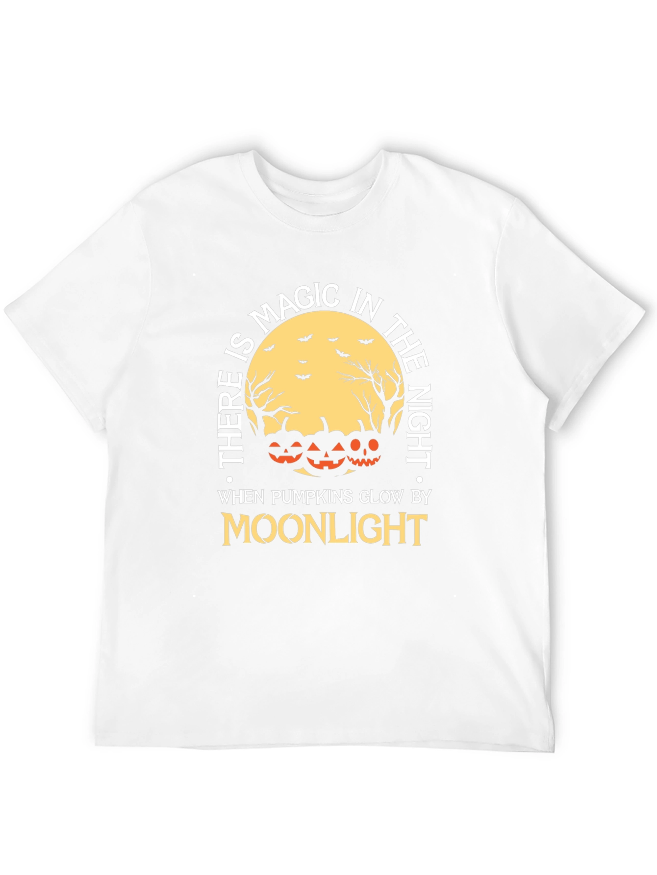 Halloween Magic Moonlight Pumpkin T-Shirt