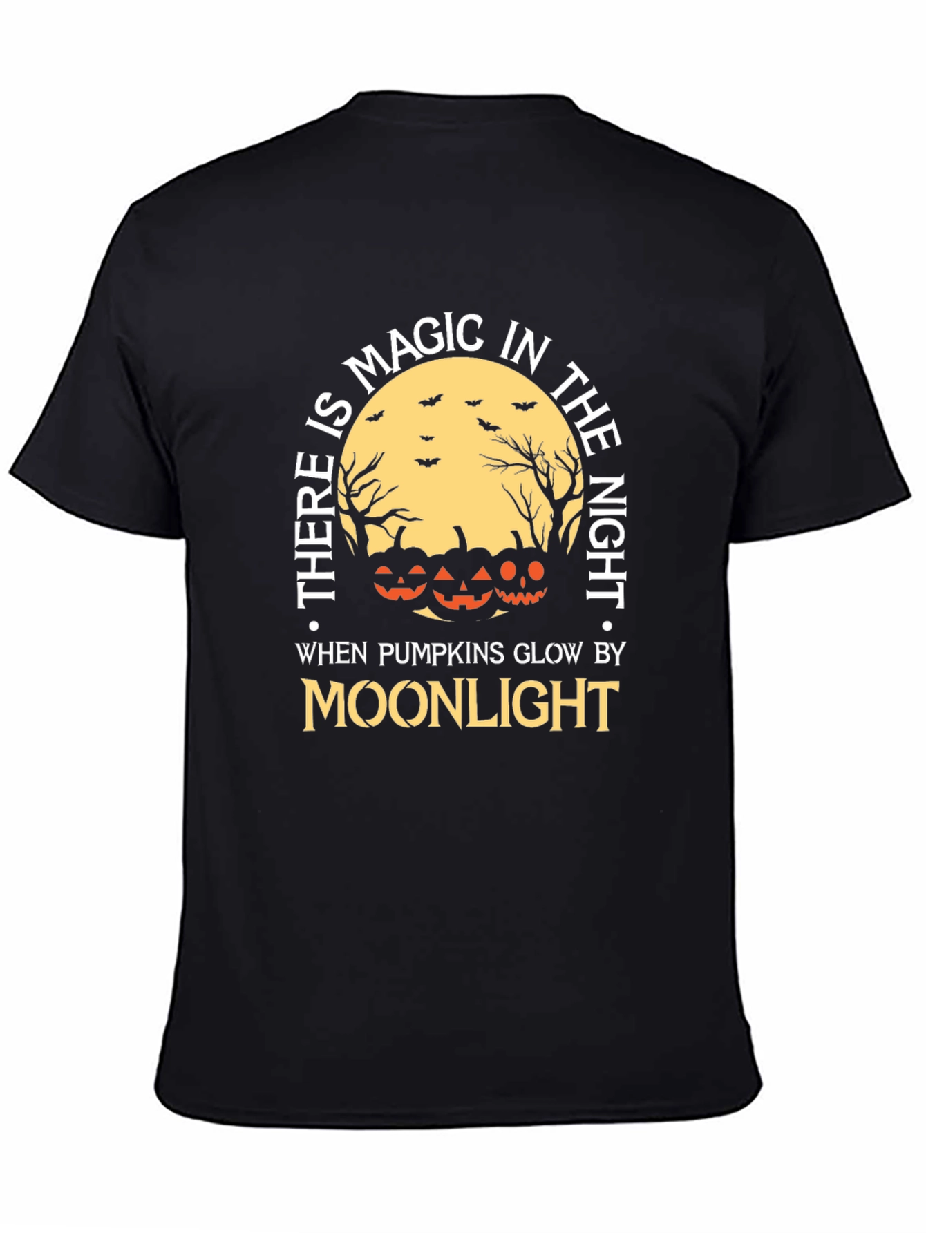 Halloween Magic Moonlight Pumpkin T-Shirt