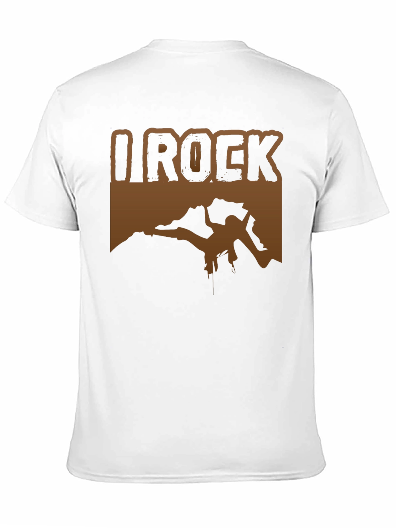 I Rock Climbing T-Shirt - Black