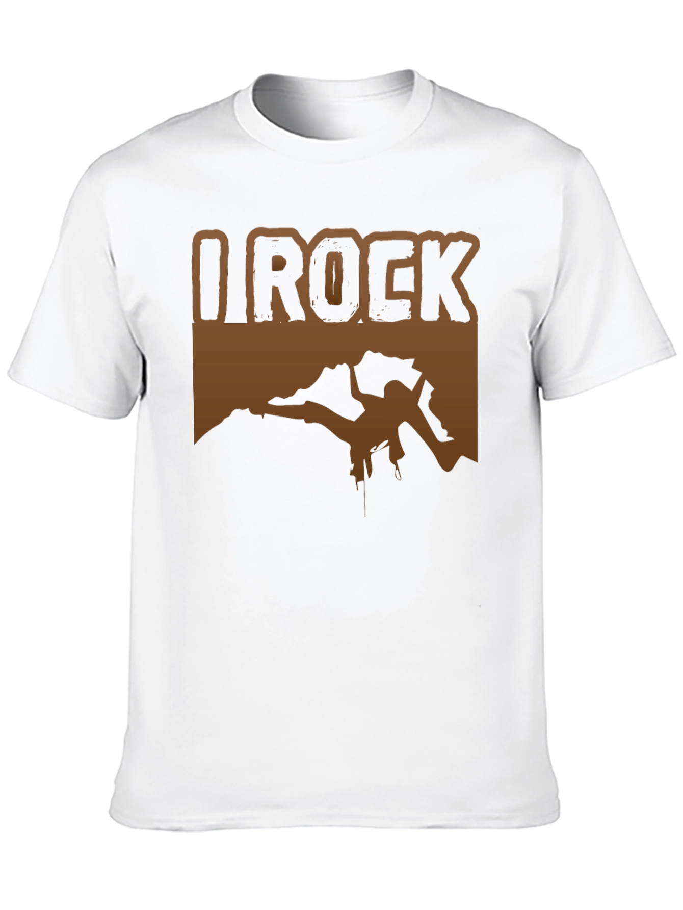 I Rock Climbing T-Shirt - Black