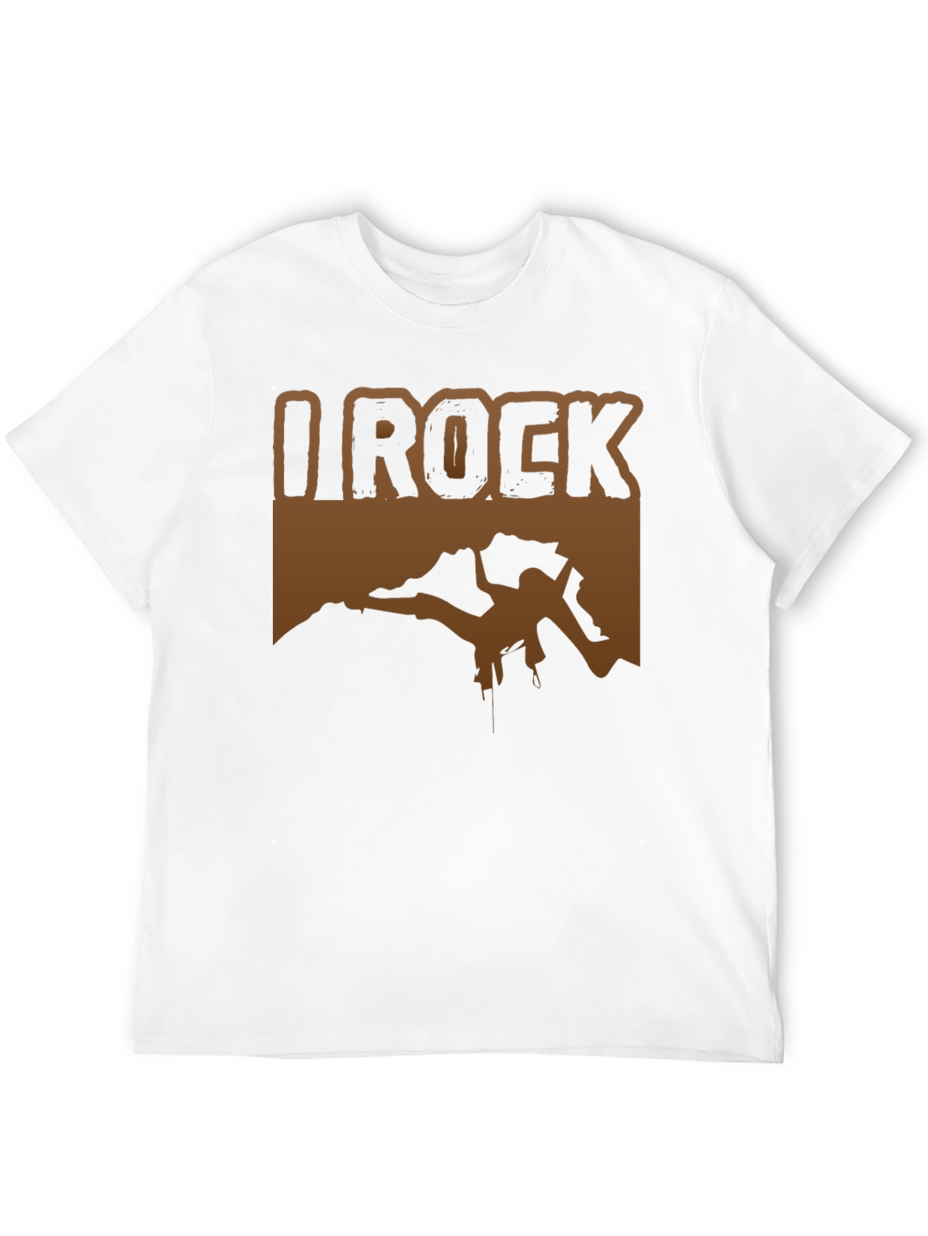 I Rock Climbing T-Shirt - Black