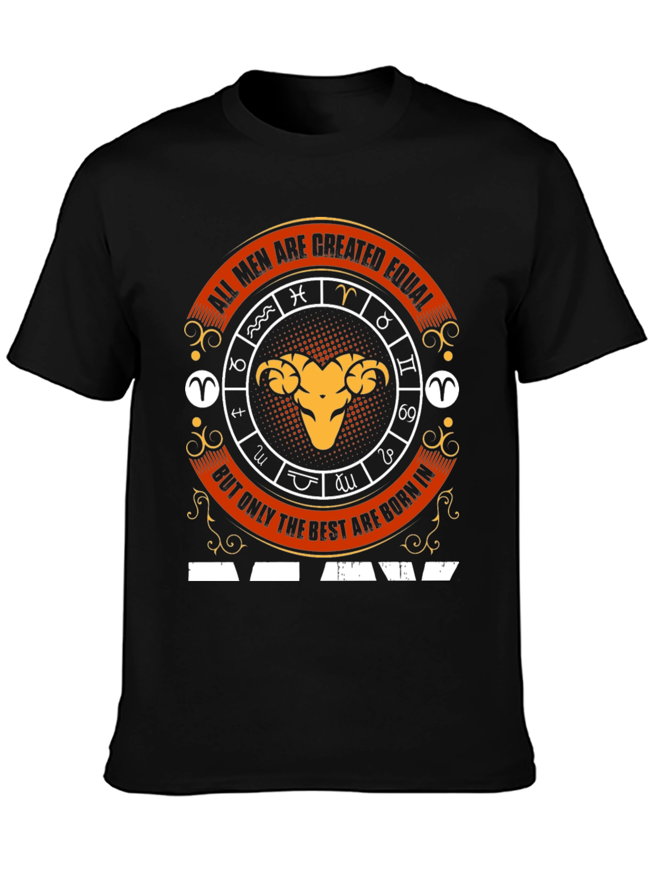 Aries Zodiac T-Shirt - All Men Created Equal
