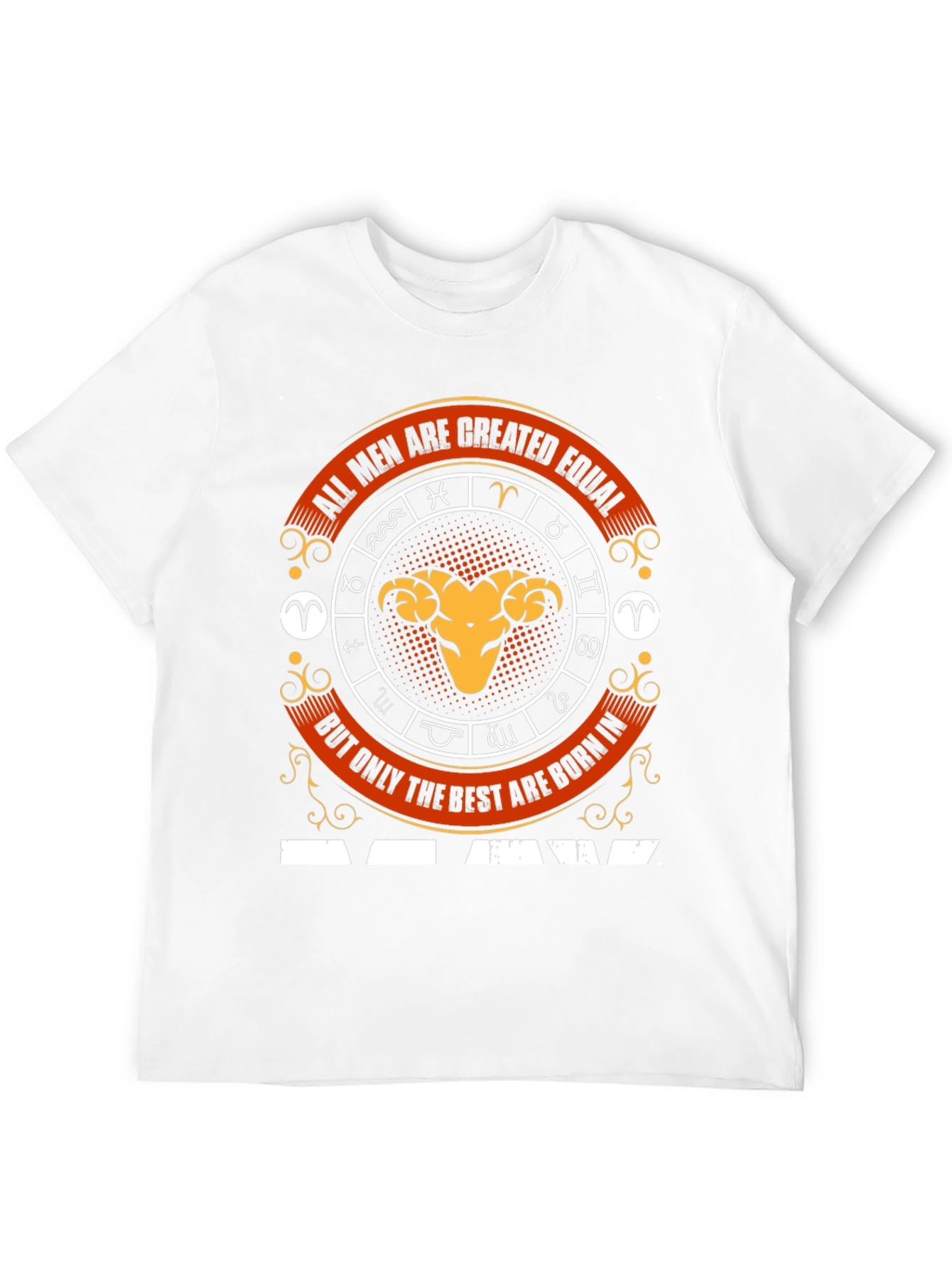 Aries Zodiac T-Shirt - All Men Created Equal